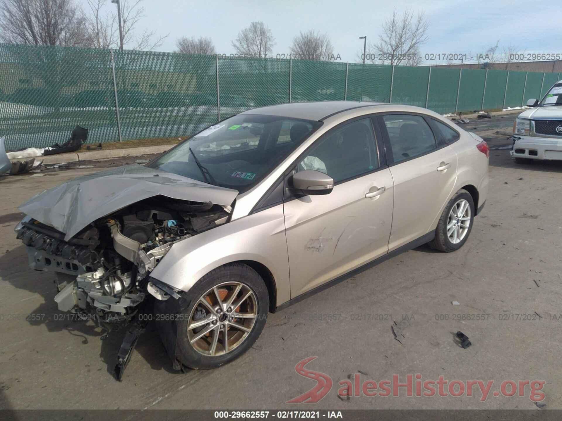 1FADP3F25HL216126 2017 FORD FOCUS