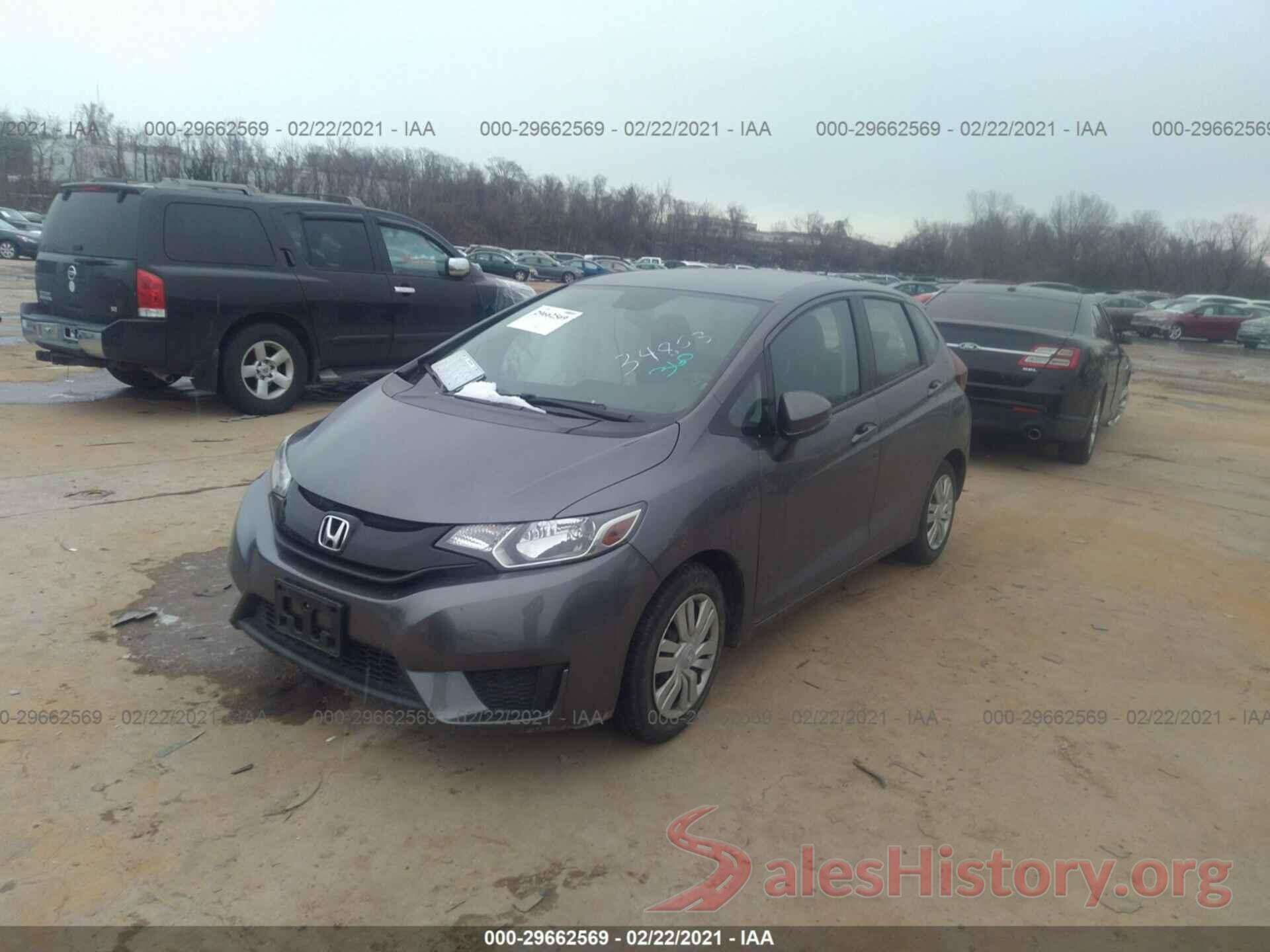 JHMGK5H54GX034853 2016 HONDA FIT