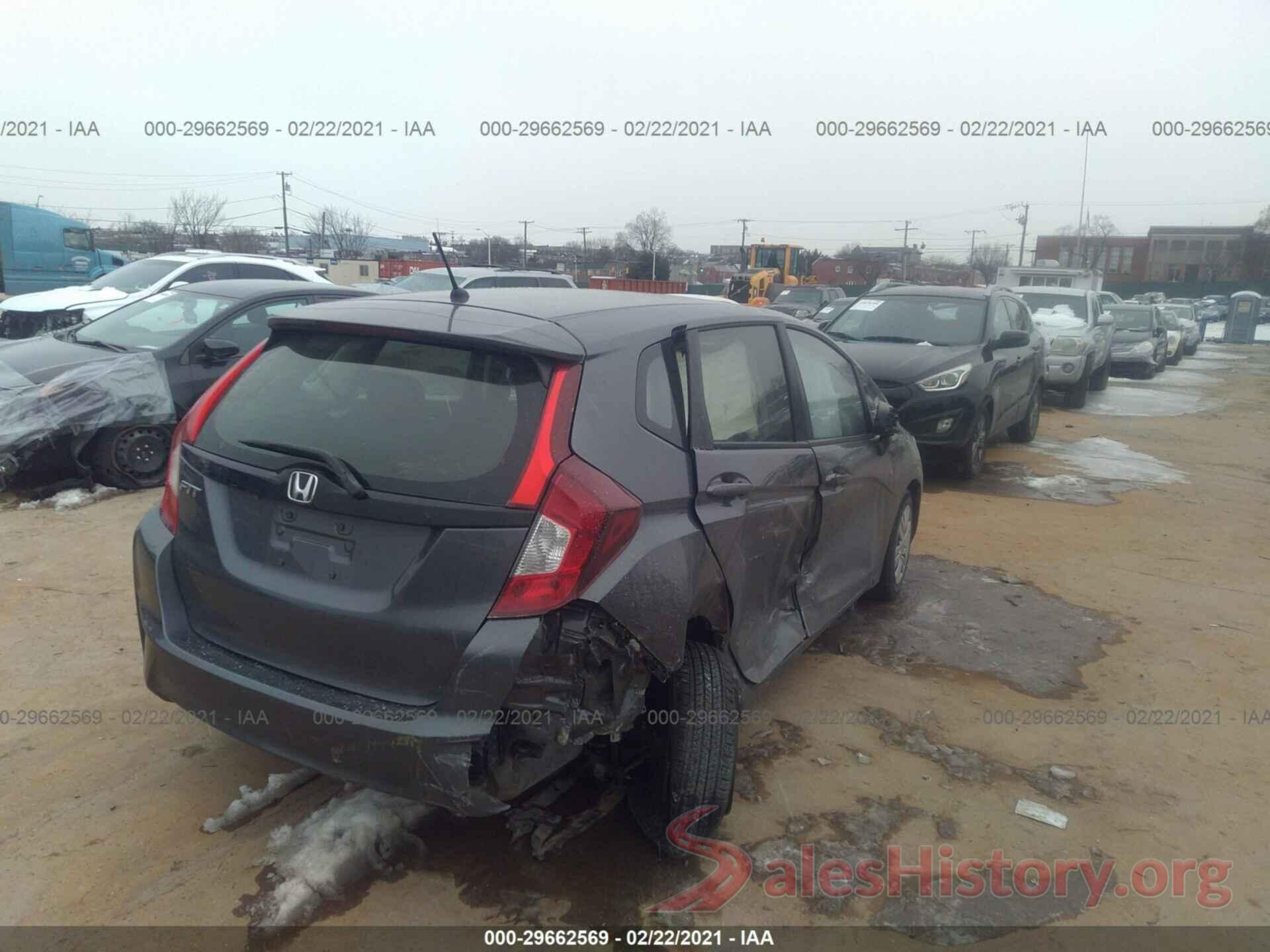 JHMGK5H54GX034853 2016 HONDA FIT