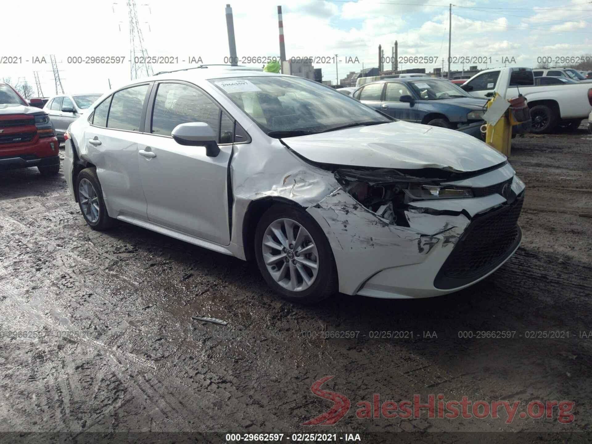 JTDVPMAE6MJ122106 2021 TOYOTA COROLLA