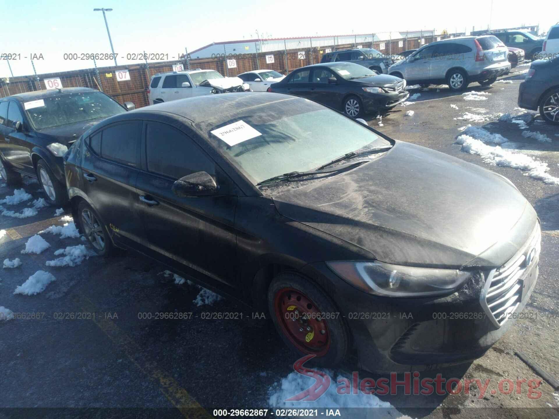 KMHD84LF5JU628045 2018 HYUNDAI ELANTRA