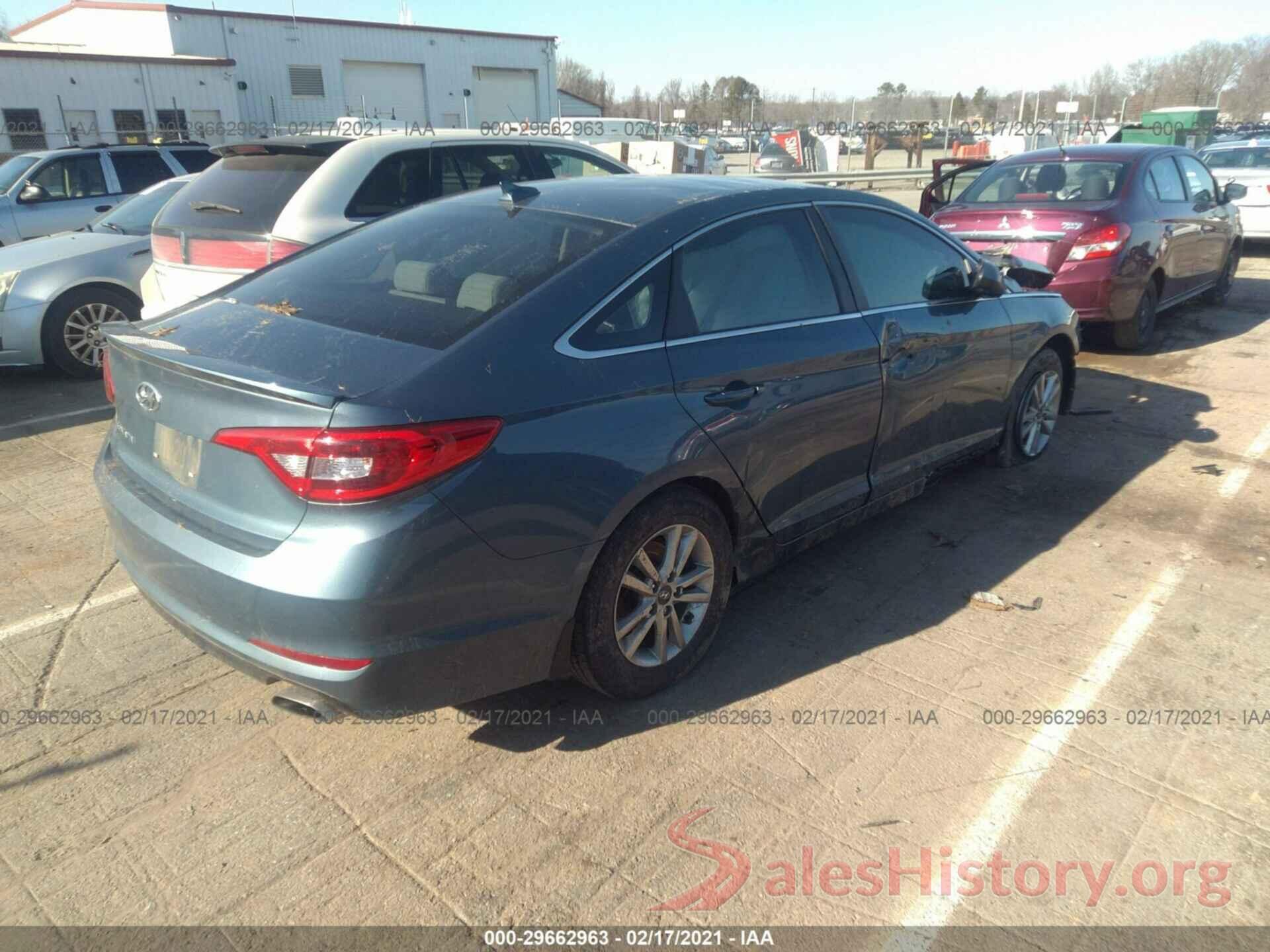 5NPE24AFXHH537550 2017 HYUNDAI SONATA