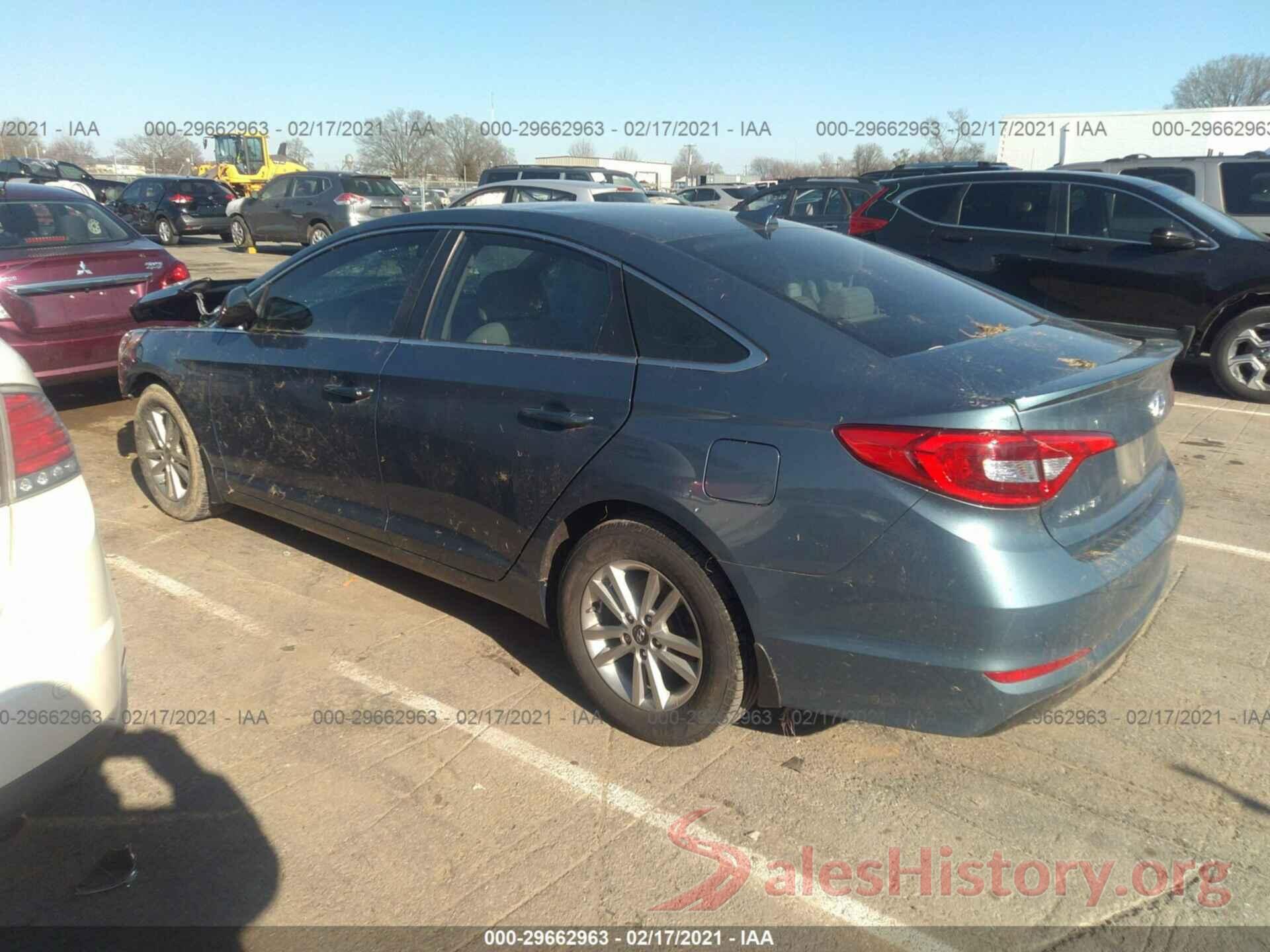 5NPE24AFXHH537550 2017 HYUNDAI SONATA