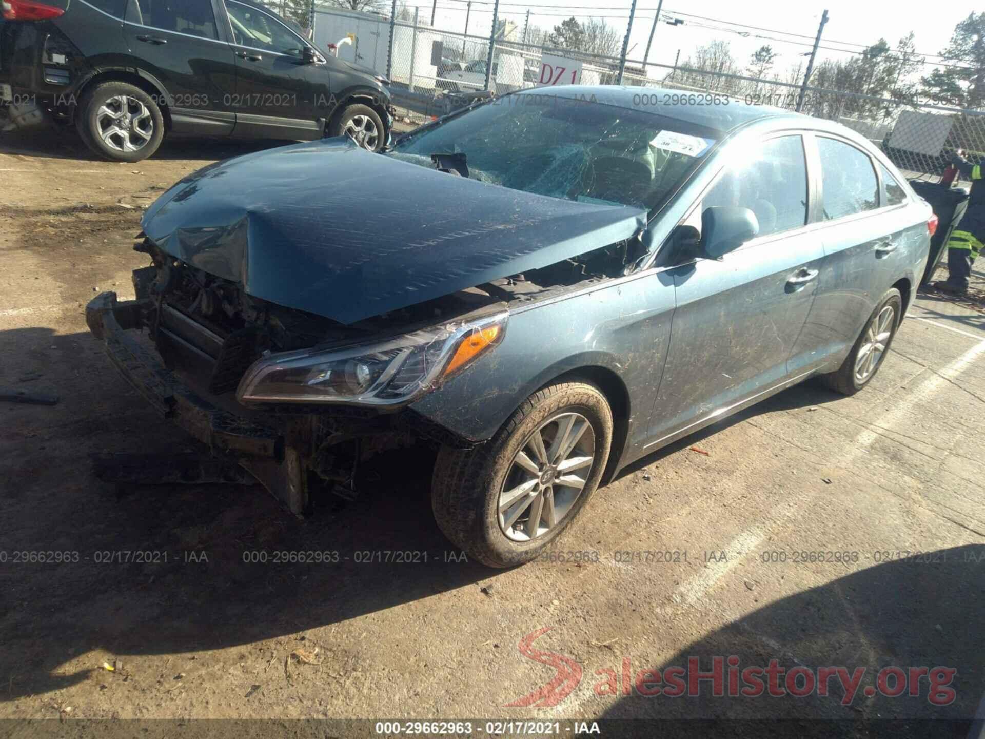 5NPE24AFXHH537550 2017 HYUNDAI SONATA