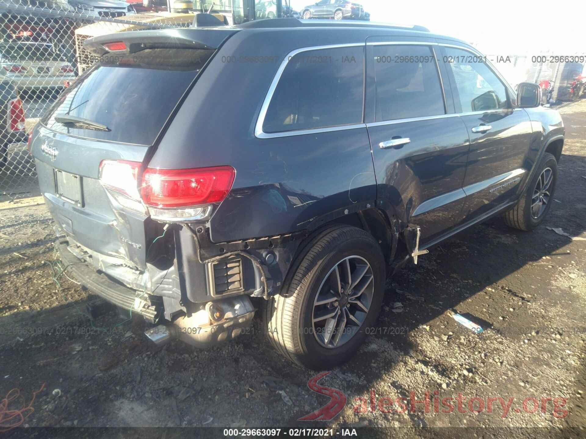 1C4RJFBG4KC768941 2019 JEEP GRAND CHEROKEE