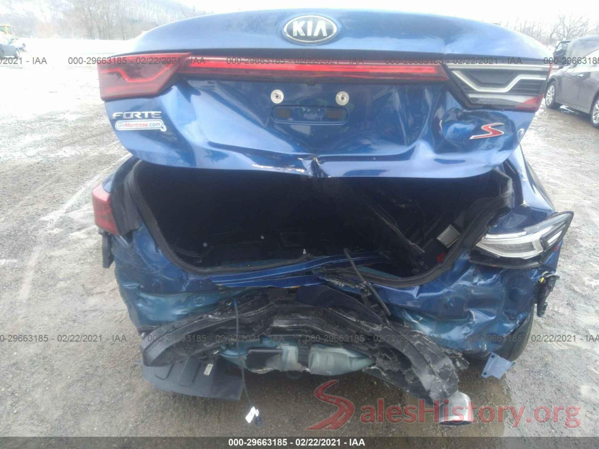 3KPF34AD6KE068677 2019 KIA FORTE