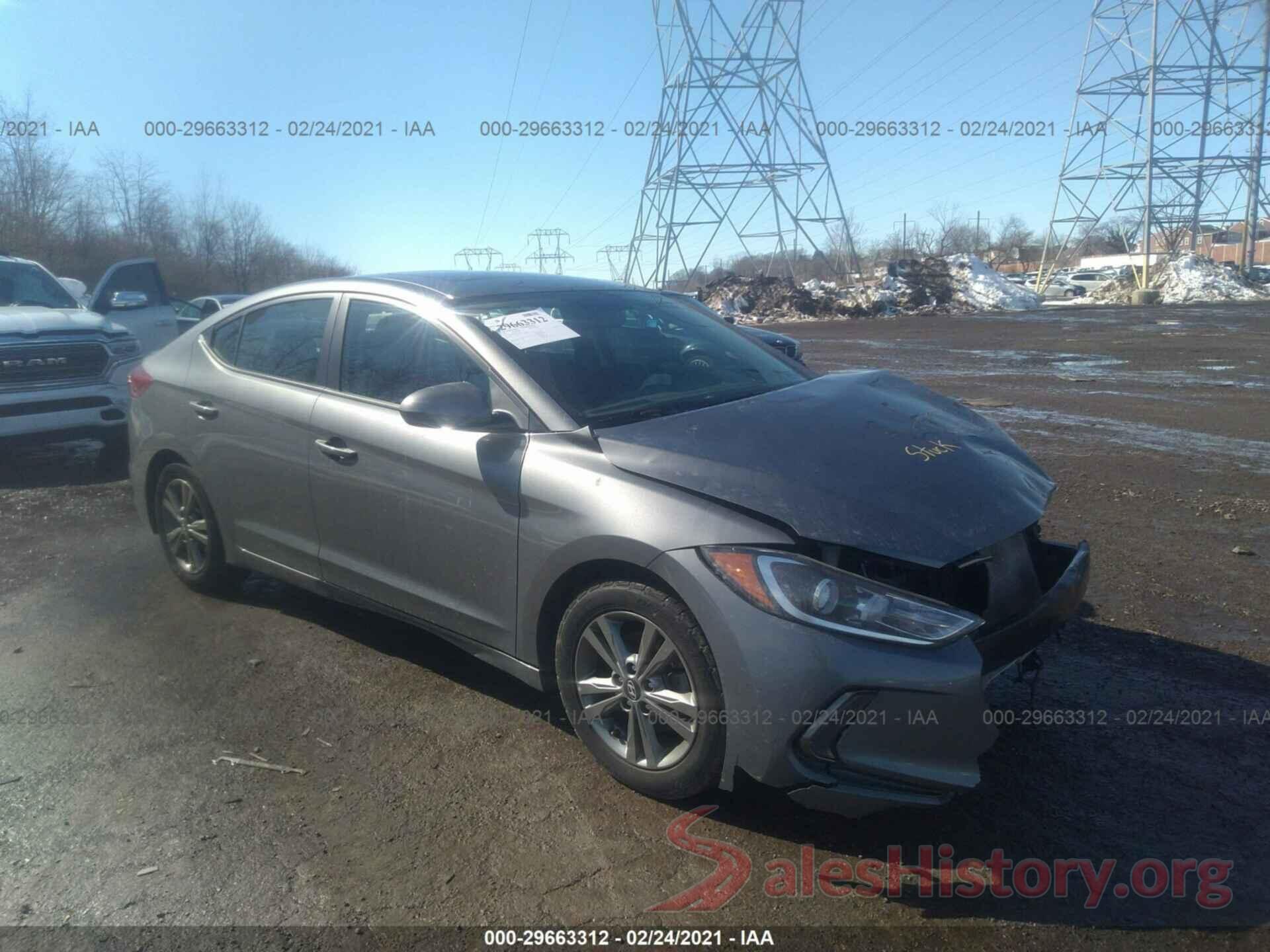 5NPD84LF6JH372237 2018 HYUNDAI ELANTRA