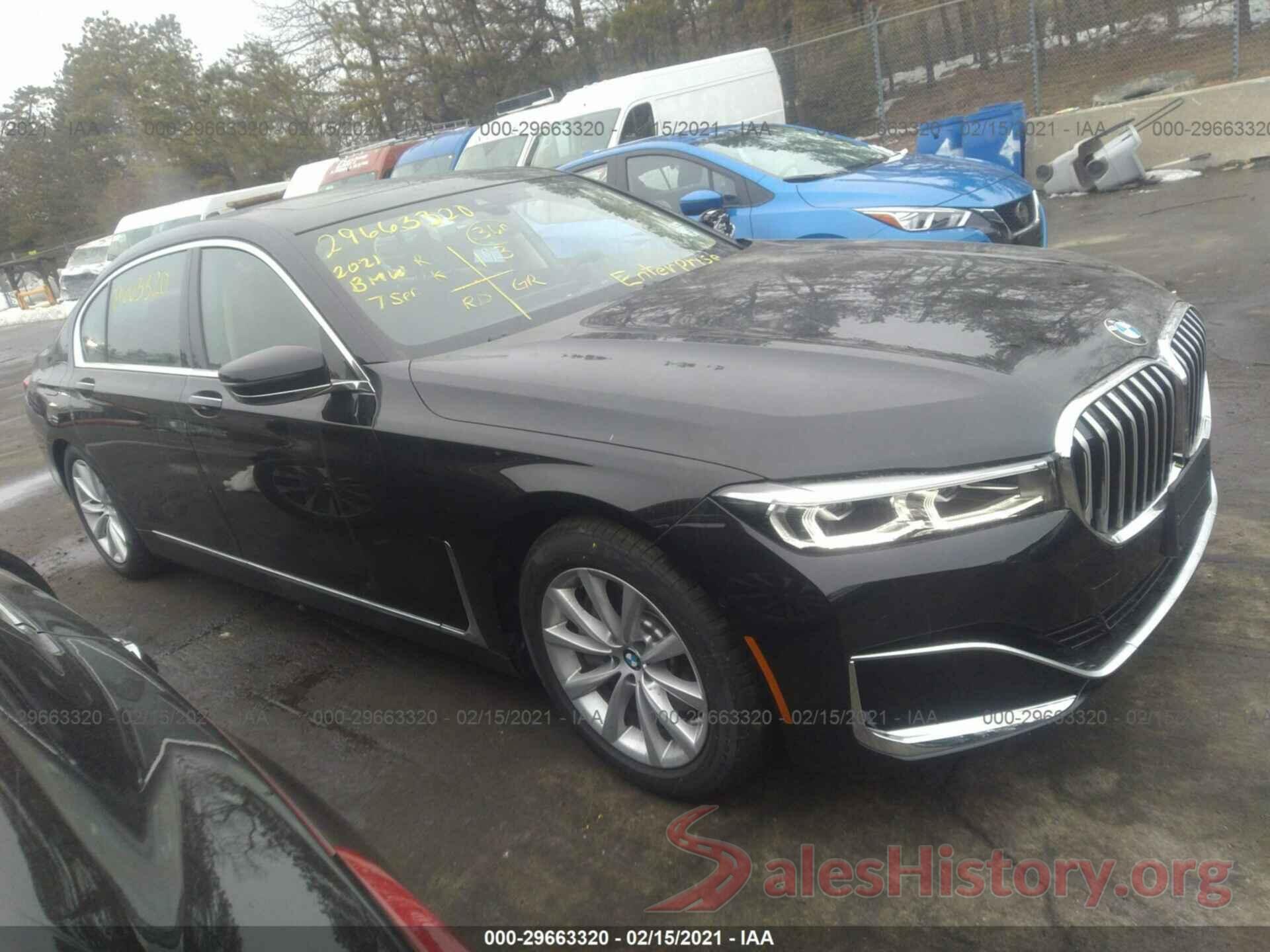 WBA7T4C0XMCF91872 2021 BMW 7 SERIES