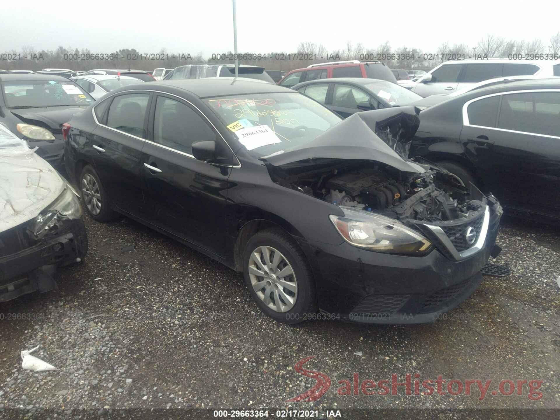 3N1AB7APXHY342045 2017 NISSAN SENTRA