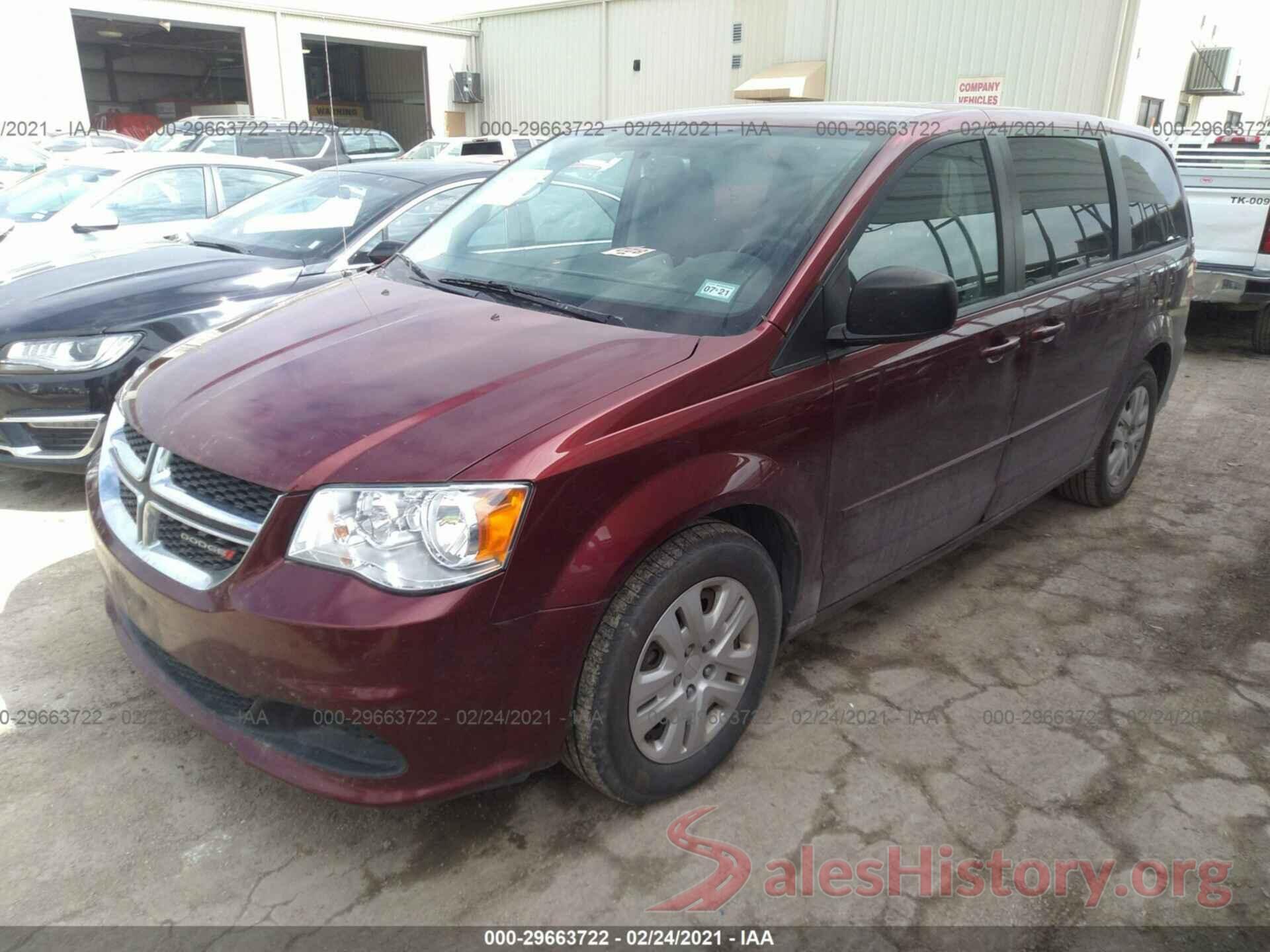 2C4RDGBGXGR369799 2016 DODGE GRAND CARAVAN