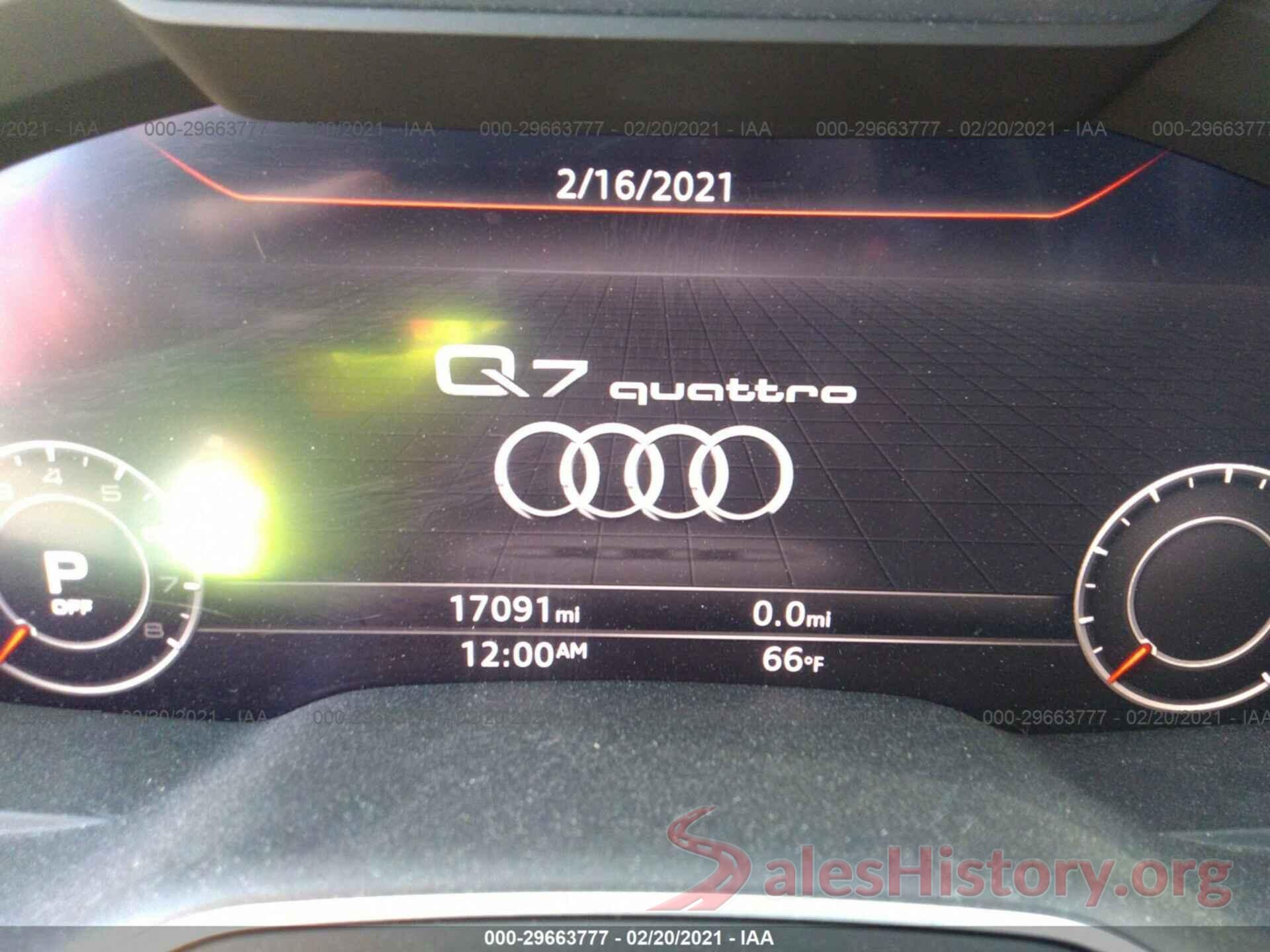 WA1LAAF76KD044966 2019 AUDI Q7