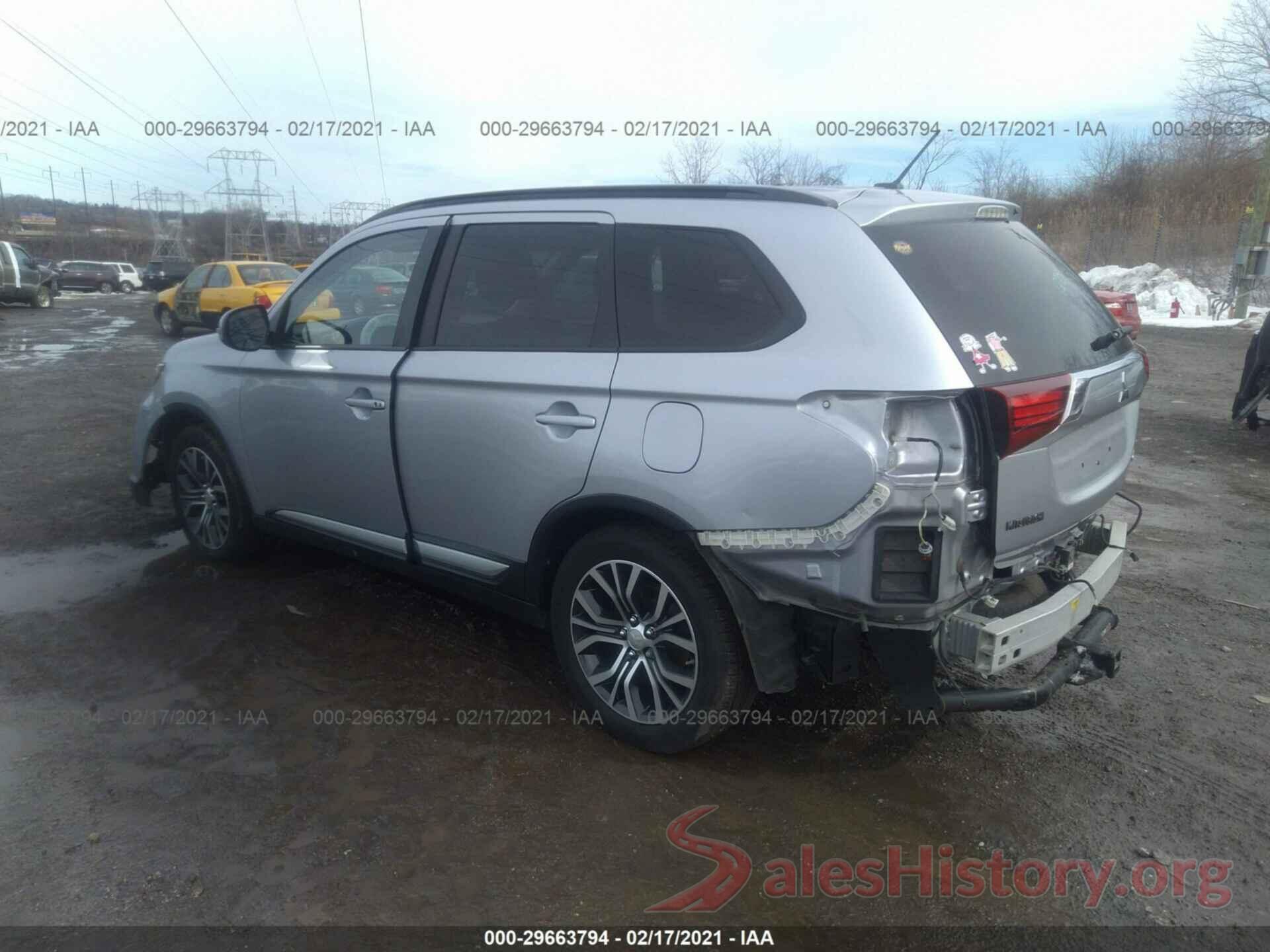 JA4AZ3A34GZ005223 2016 MITSUBISHI OUTLANDER