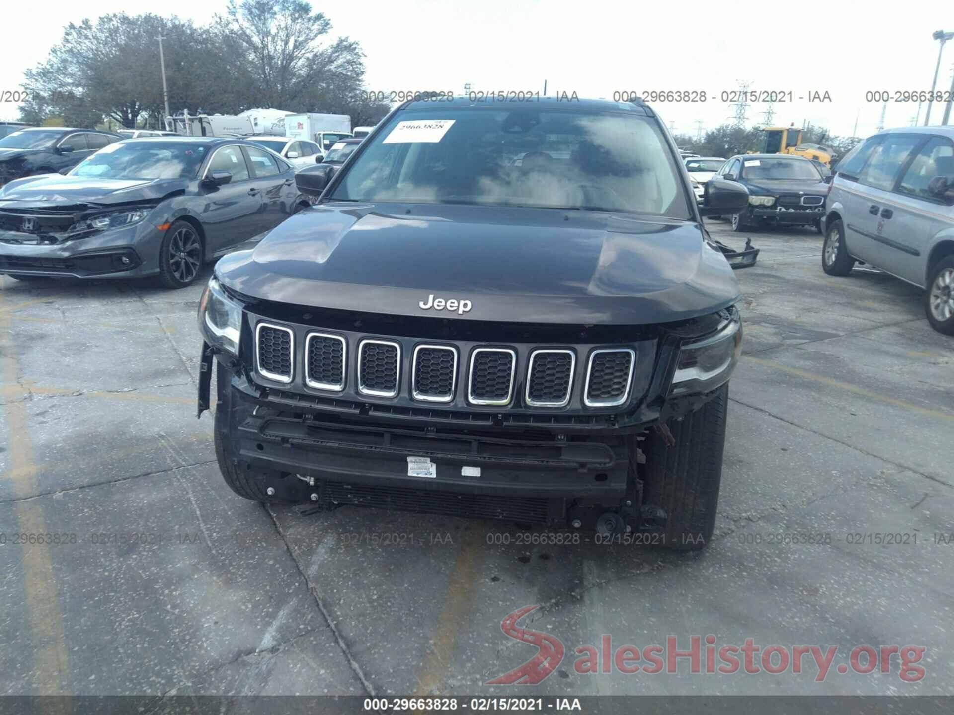 3C4NJCBB4JT223908 2018 JEEP COMPASS