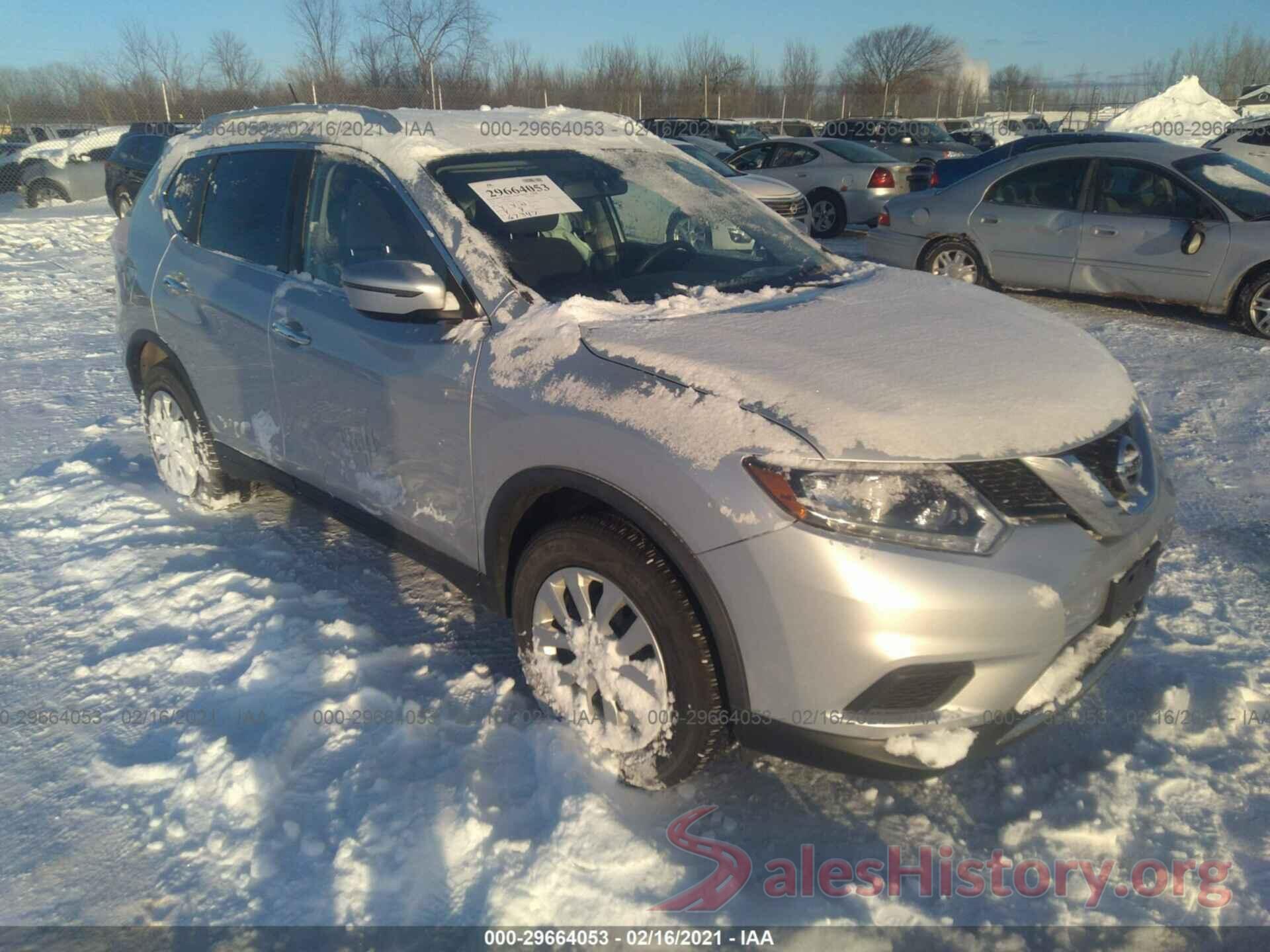 KNMAT2MT6GP694237 2016 NISSAN ROGUE