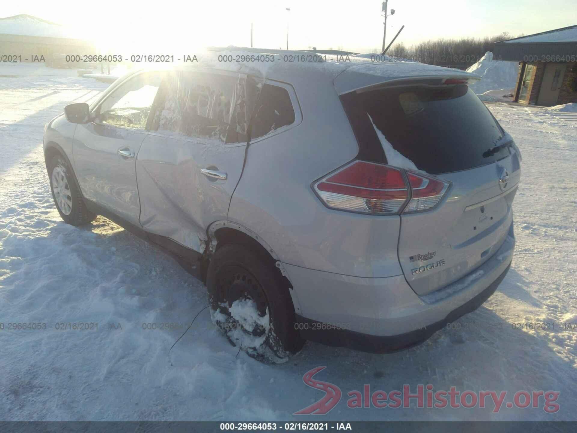 KNMAT2MT6GP694237 2016 NISSAN ROGUE