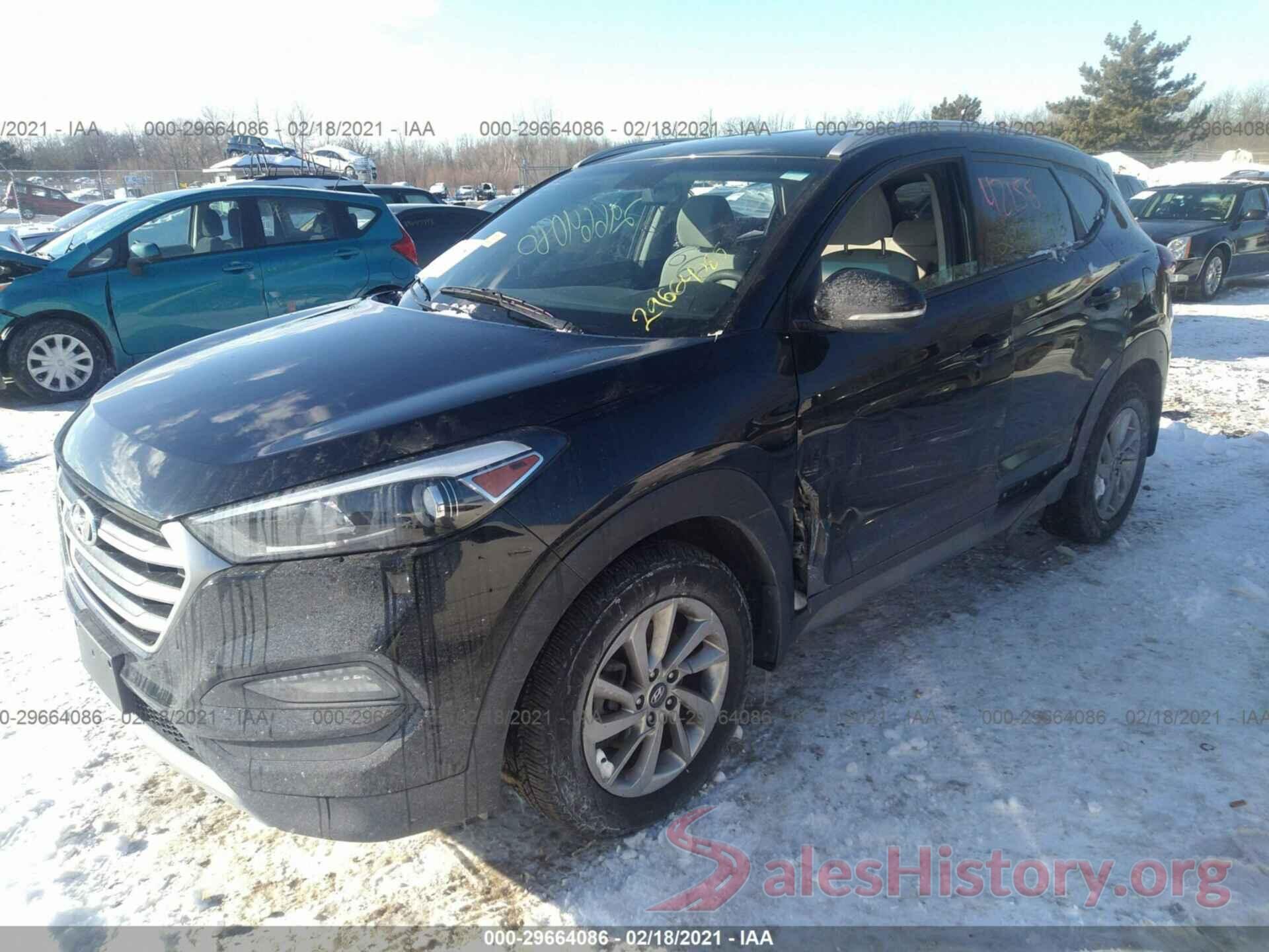 KM8J3CA24HU287484 2017 HYUNDAI TUCSON