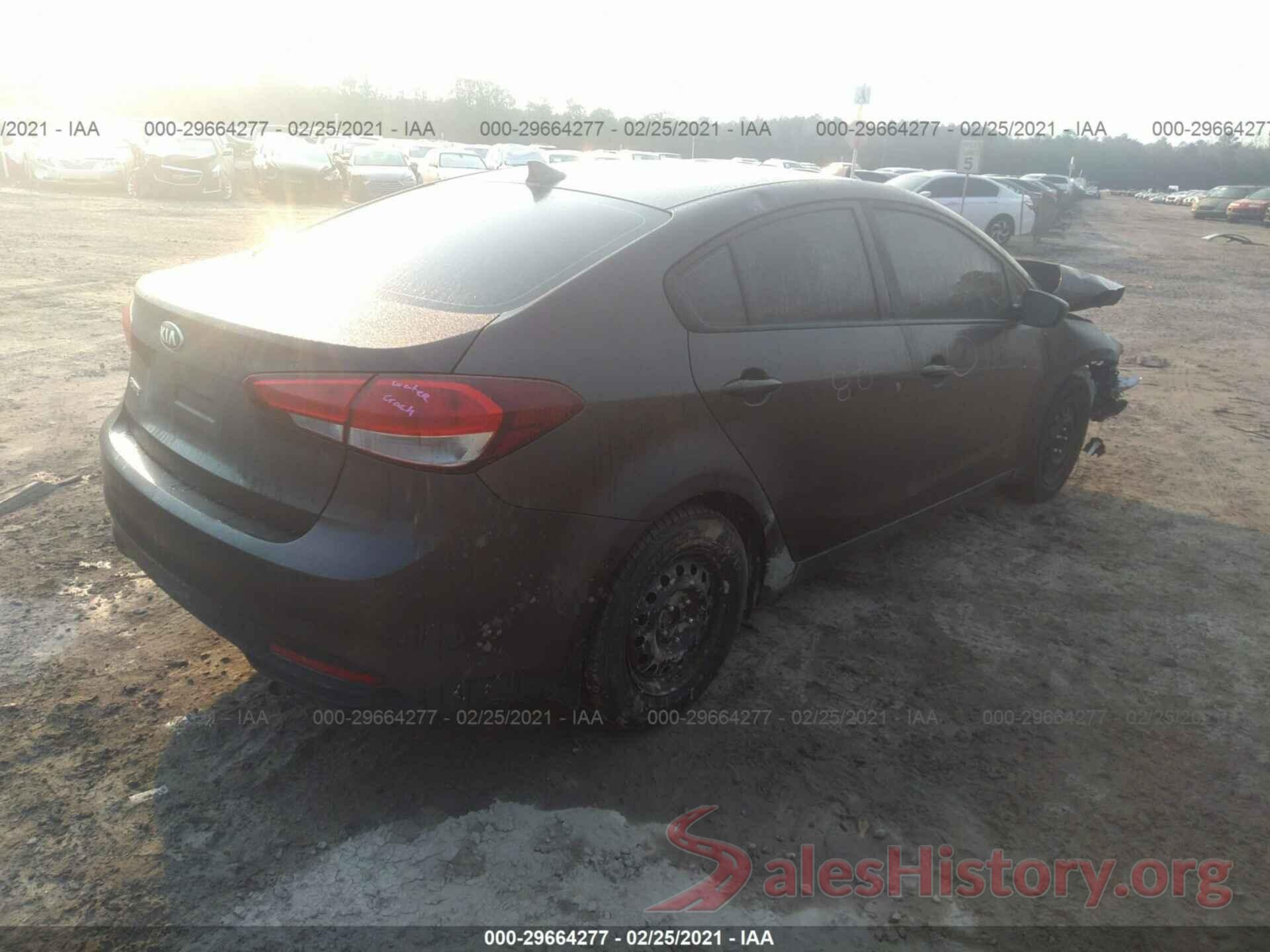 3KPFK4A78HE138962 2017 KIA FORTE