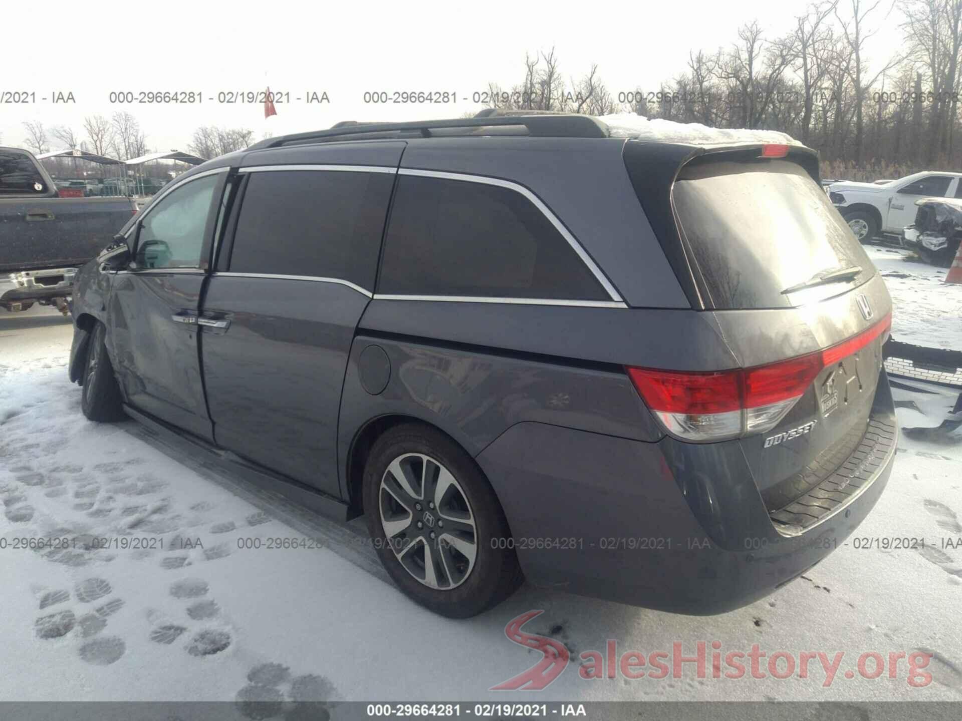 5FNRL5H90GB063819 2016 HONDA ODYSSEY