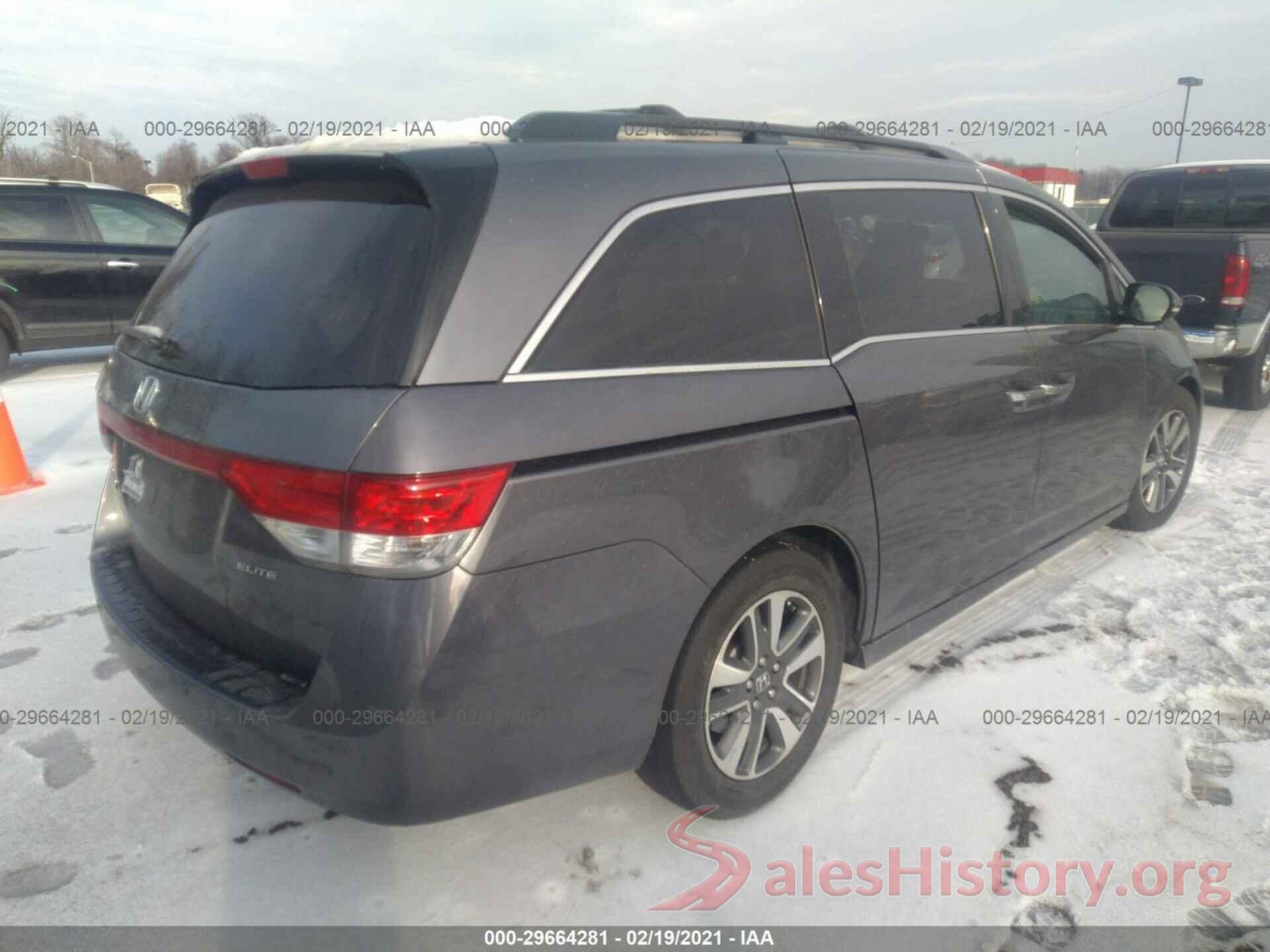 5FNRL5H90GB063819 2016 HONDA ODYSSEY