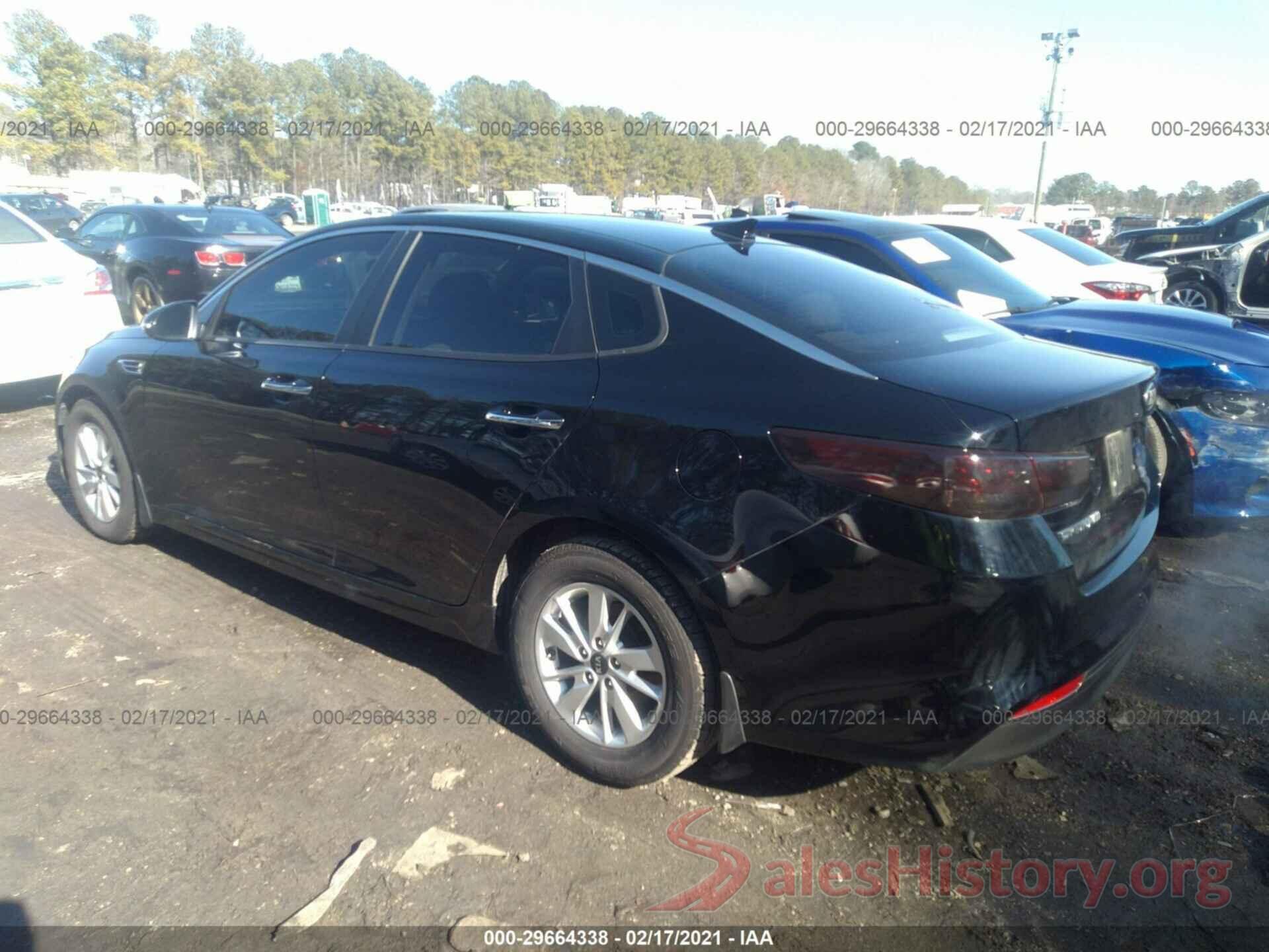 5XXGT4L37GG106814 2016 KIA OPTIMA