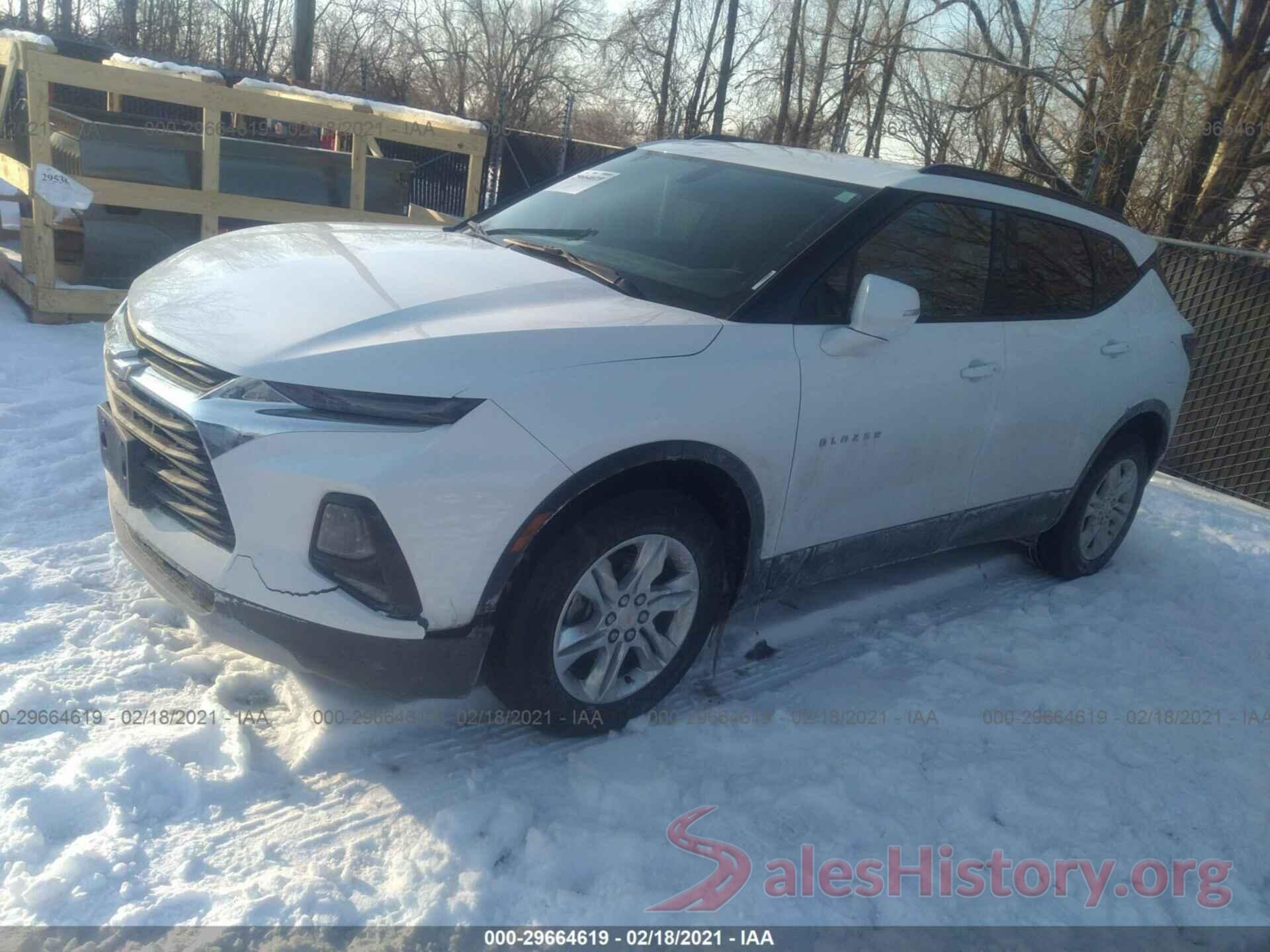 3GNKBGRS5KS691464 2019 CHEVROLET BLAZER