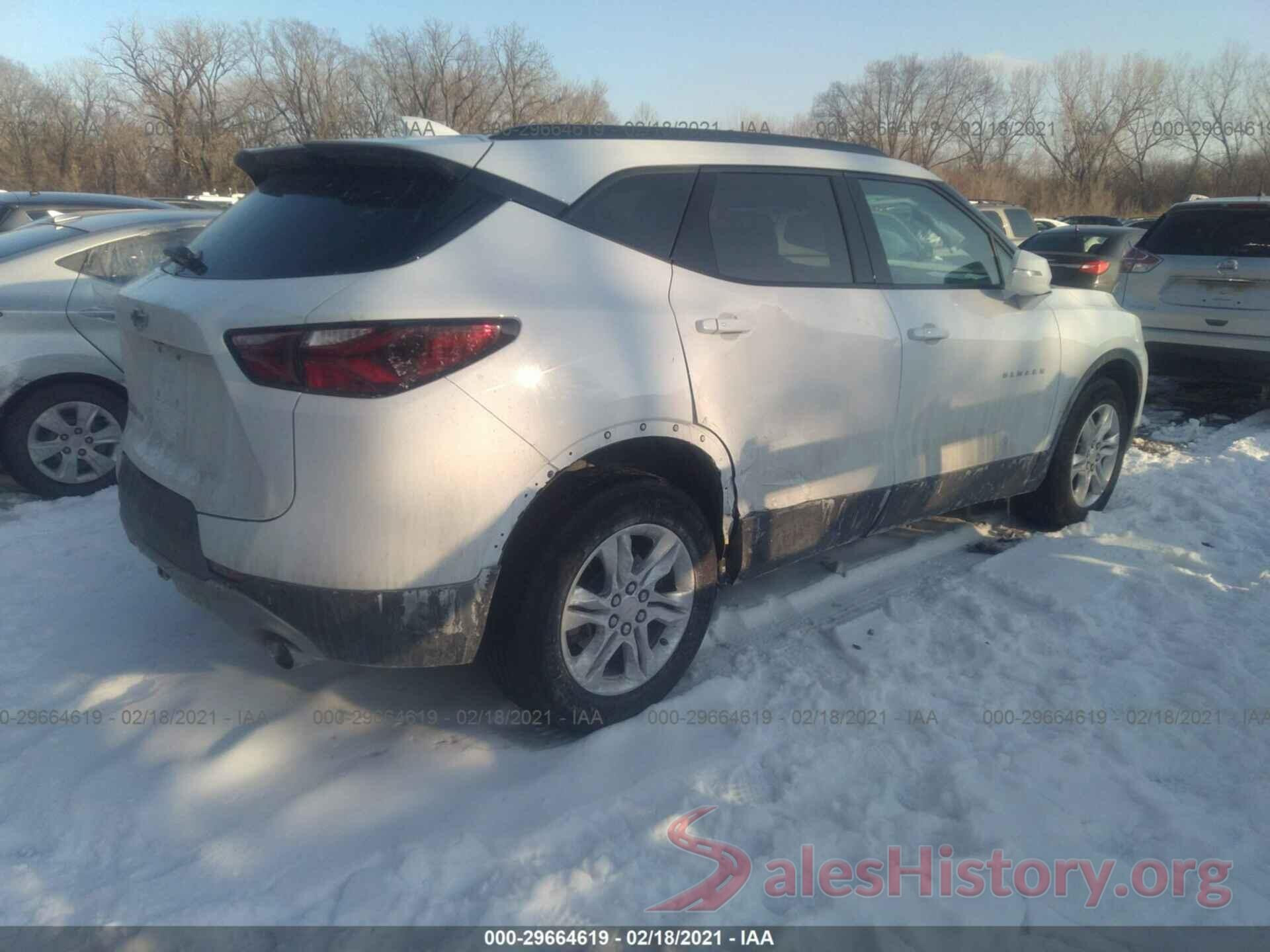 3GNKBGRS5KS691464 2019 CHEVROLET BLAZER