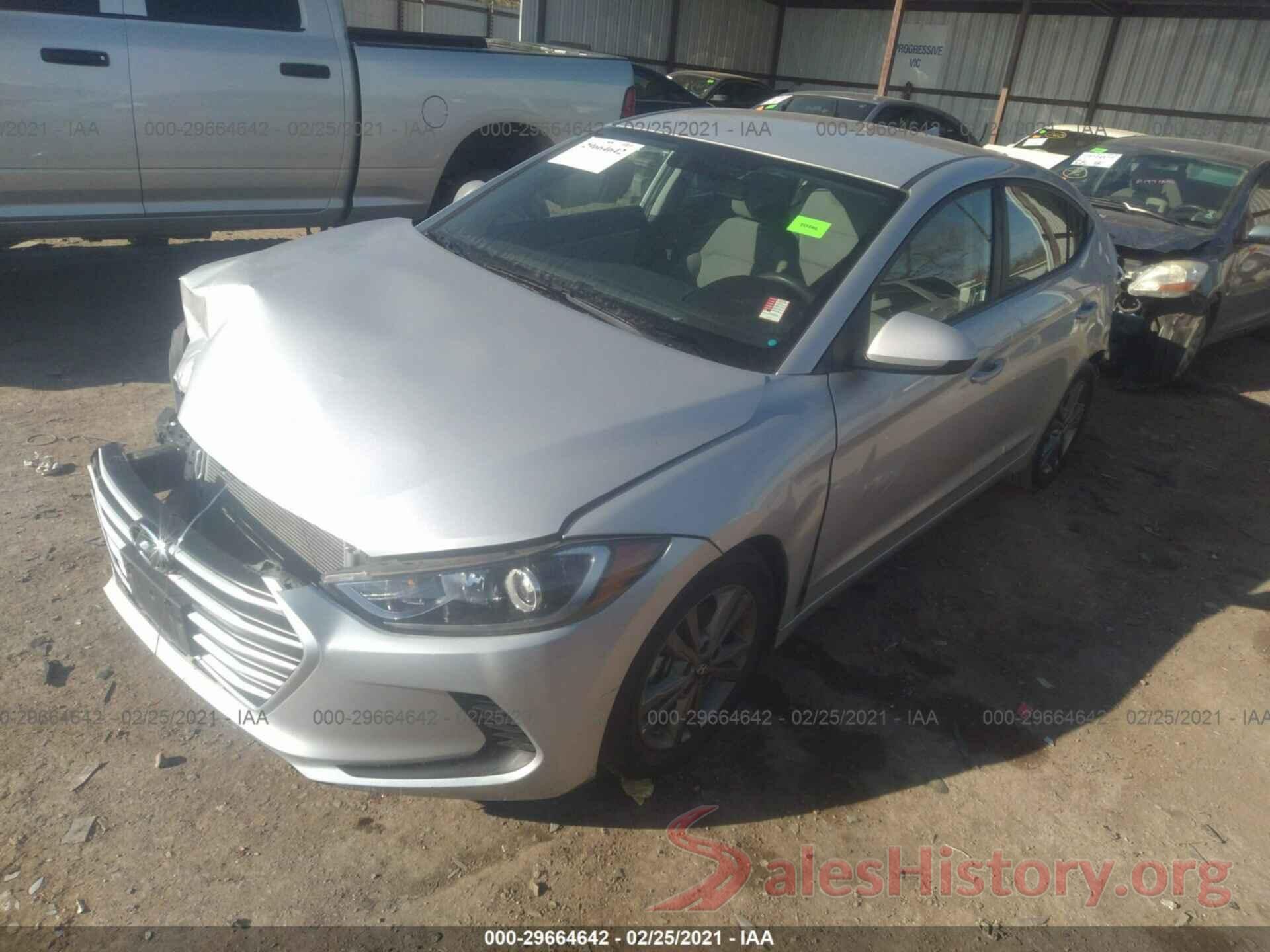 5NPD84LF3JH292278 2018 HYUNDAI ELANTRA