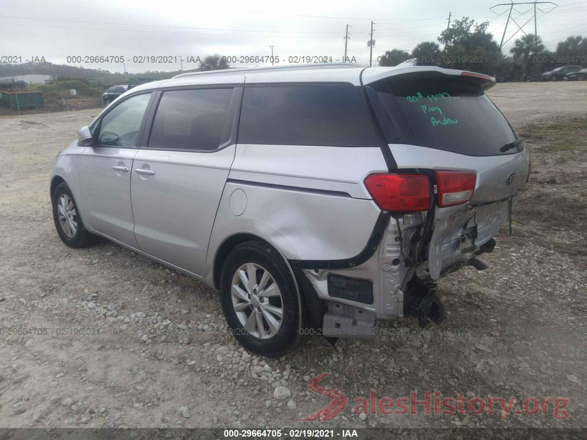 KNDMB5C19G6198064 2016 KIA SEDONA