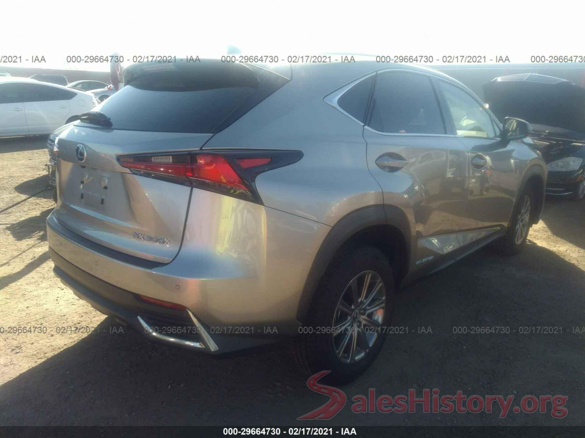 JTJDJRDZ5L2132849 2020 LEXUS NX