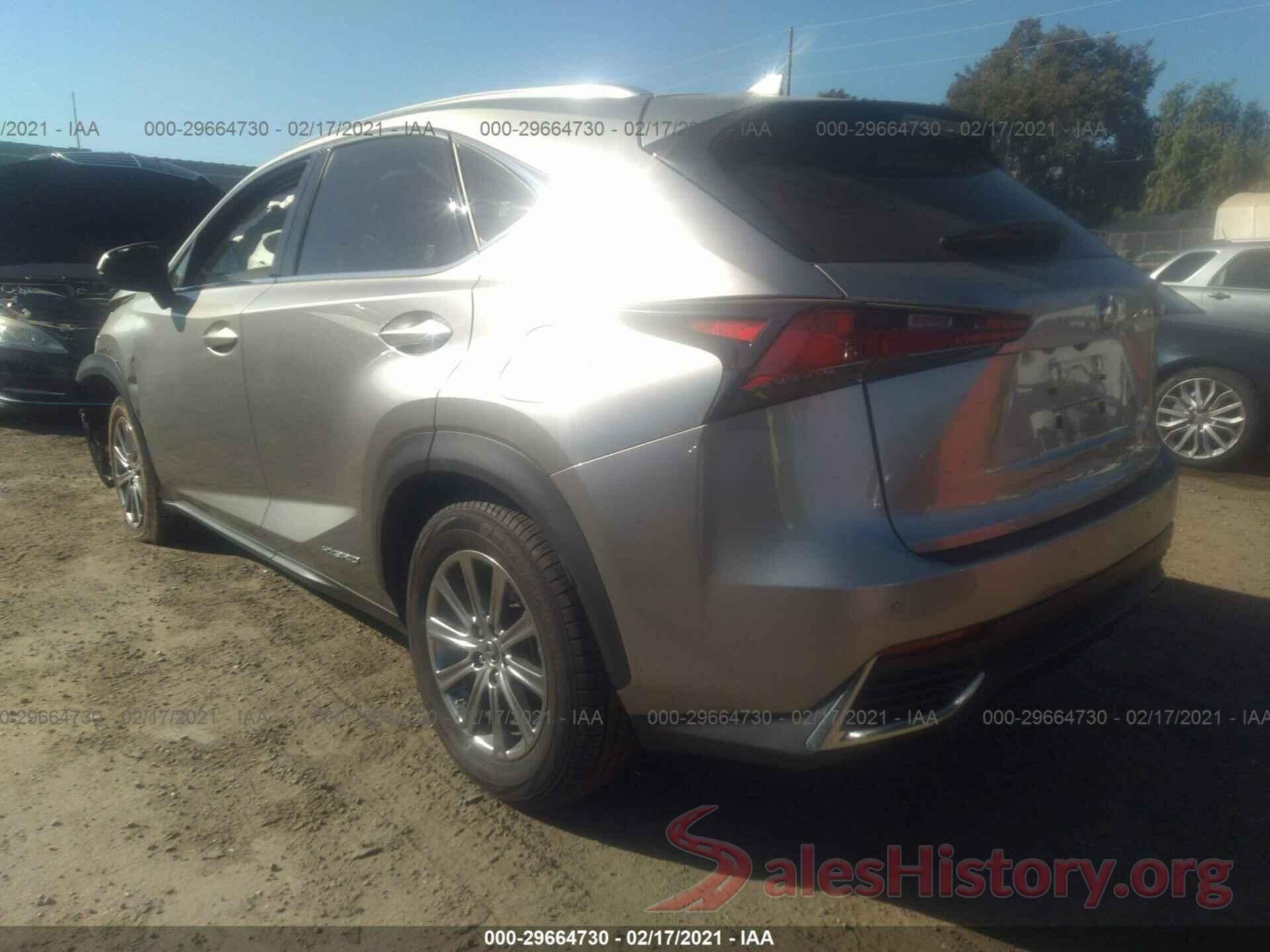 JTJDJRDZ5L2132849 2020 LEXUS NX