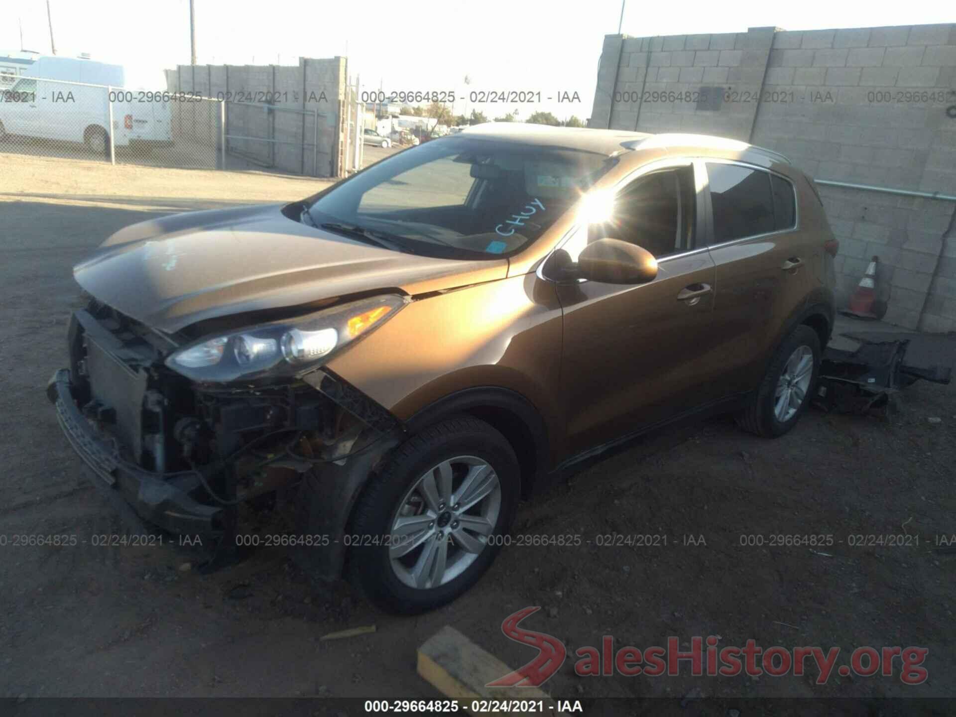 KNDPM3ACXH7052512 2017 KIA SPORTAGE