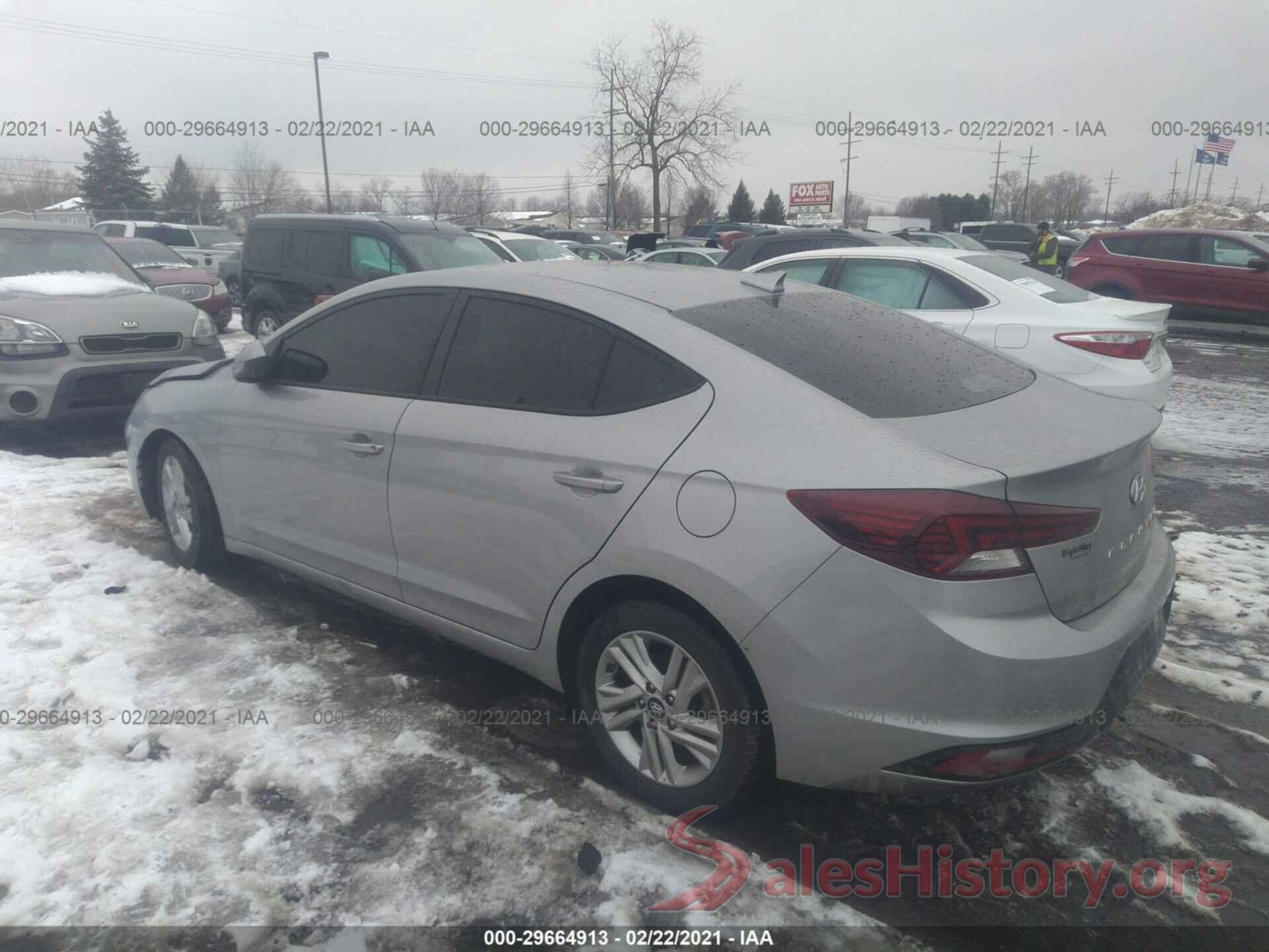 5NPD84LF5LH562257 2020 HYUNDAI ELANTRA