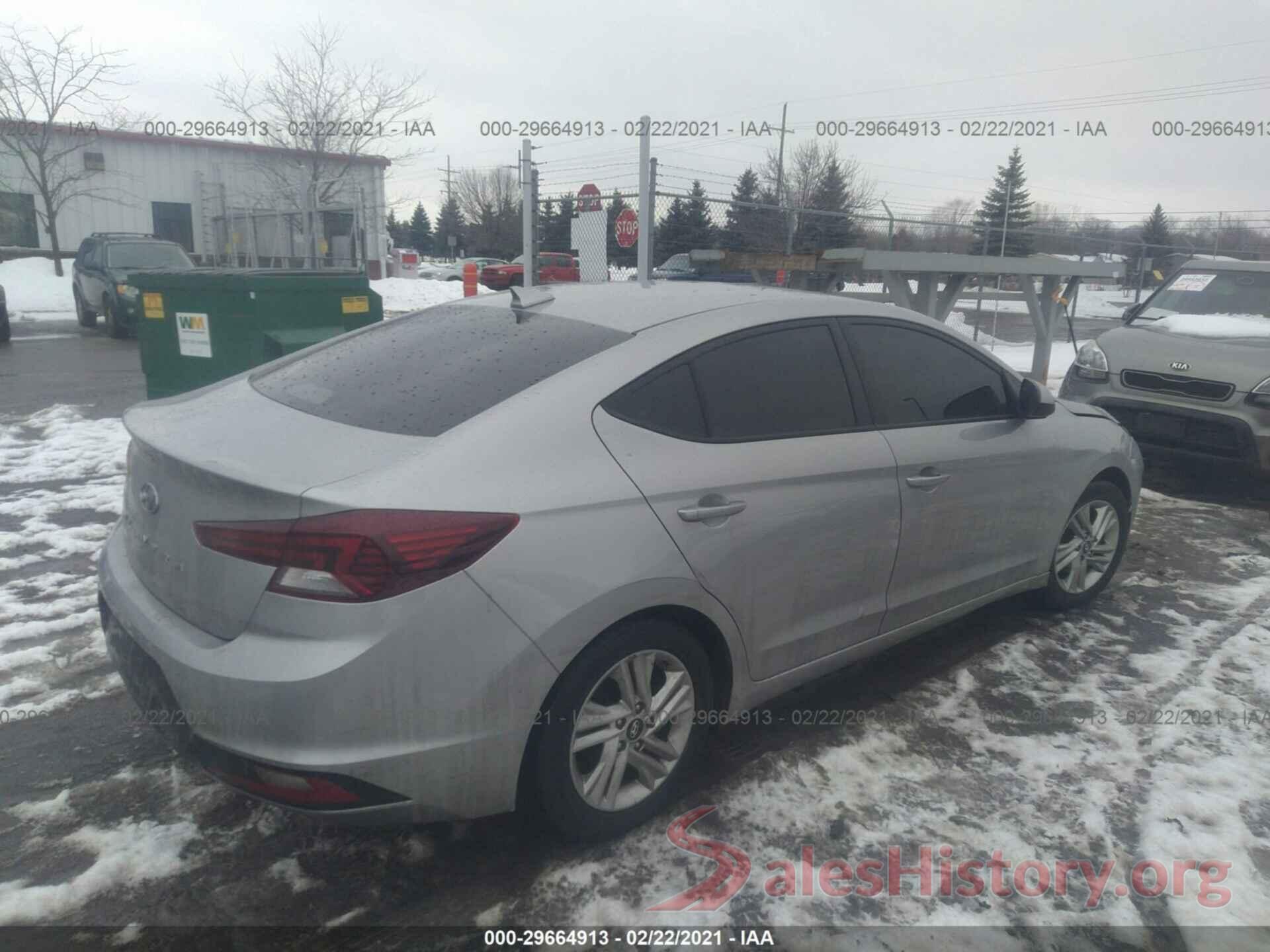 5NPD84LF5LH562257 2020 HYUNDAI ELANTRA