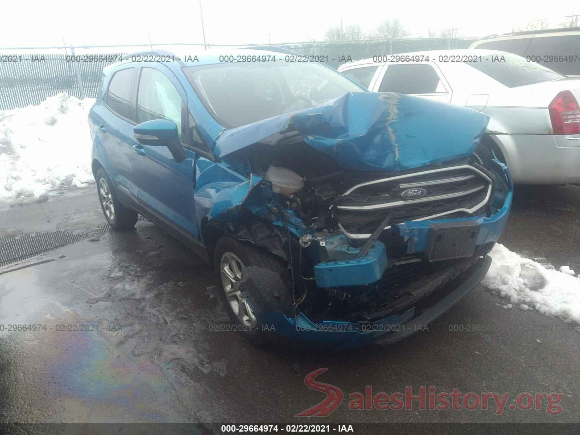 MAJ3S2GE6KC303649 2019 FORD ECOSPORT