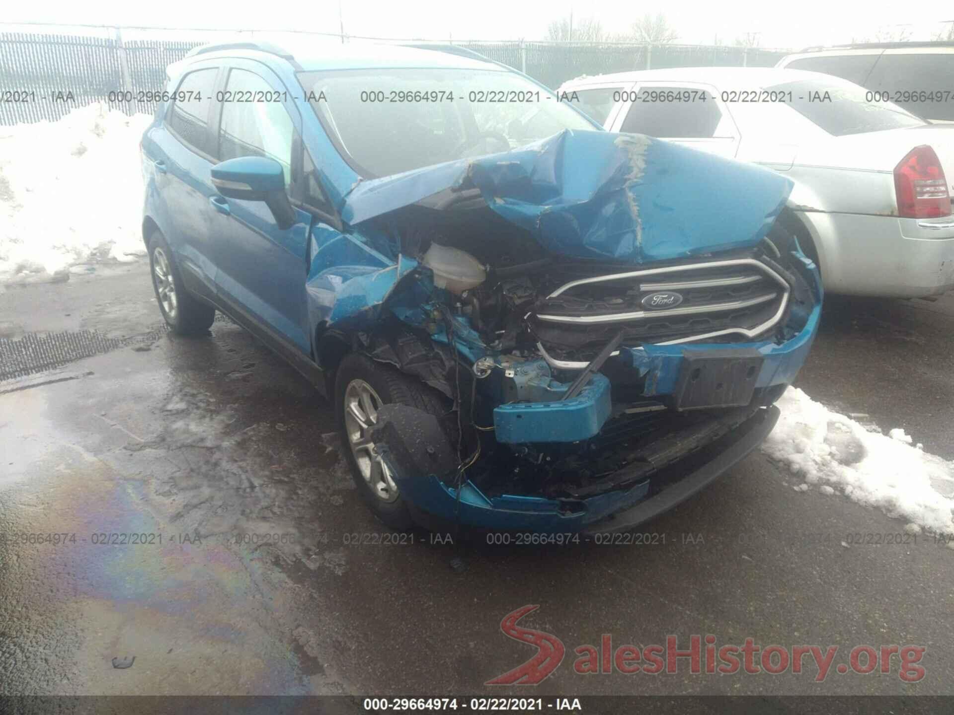 MAJ3S2GE6KC303649 2019 FORD ECOSPORT