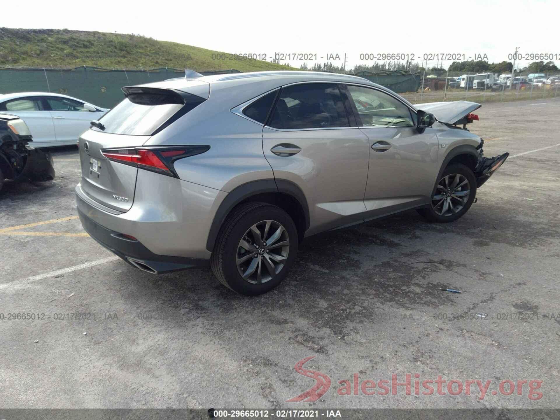 JTJJARBZ0L5008122 2020 LEXUS NX