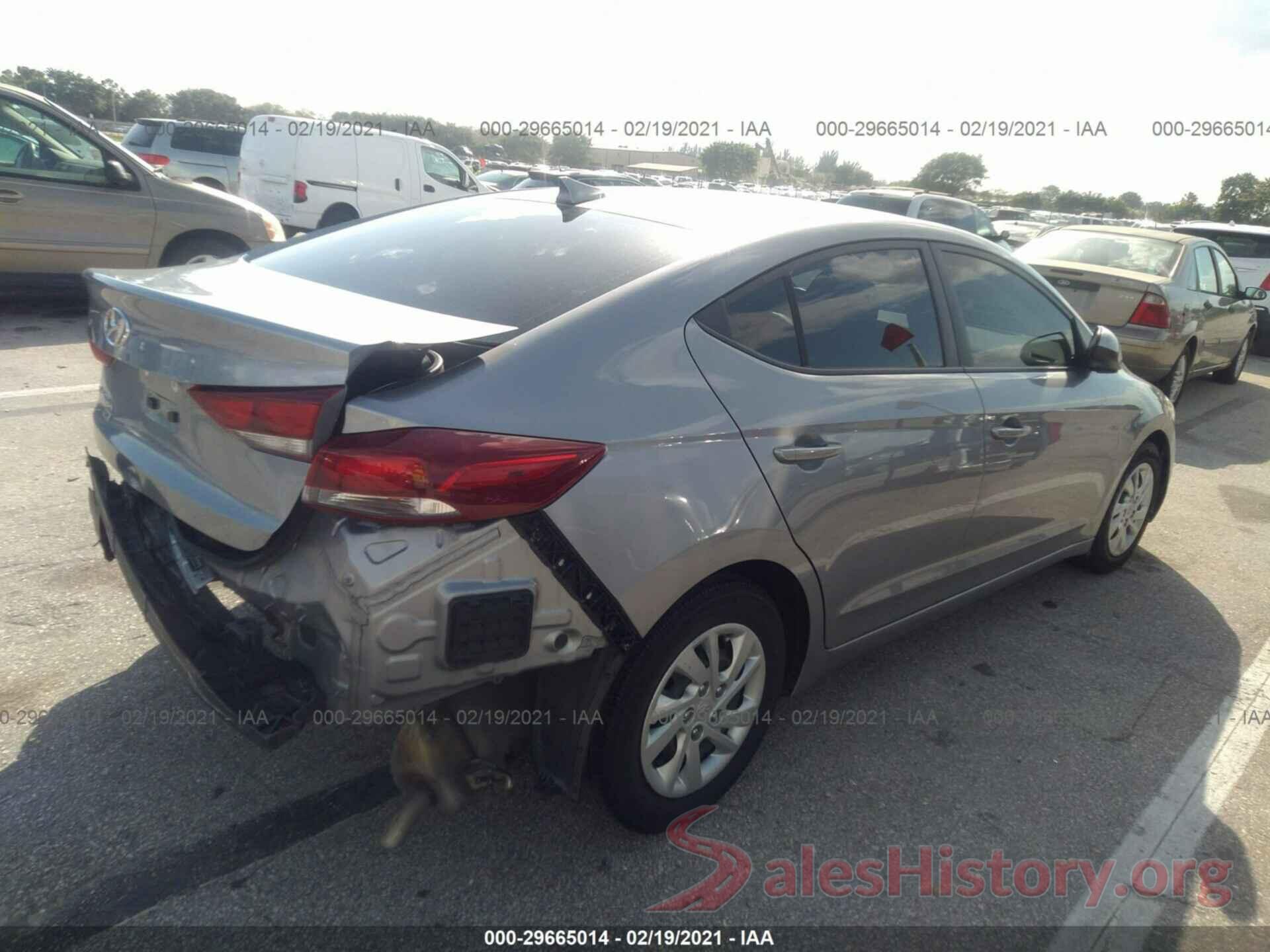 5NPD74LF3JH398961 2018 HYUNDAI ELANTRA