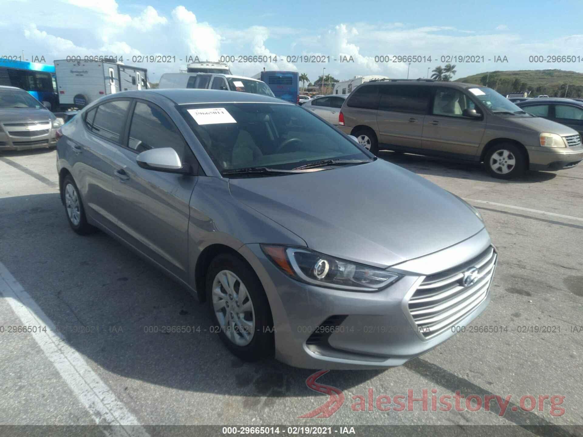 5NPD74LF3JH398961 2018 HYUNDAI ELANTRA