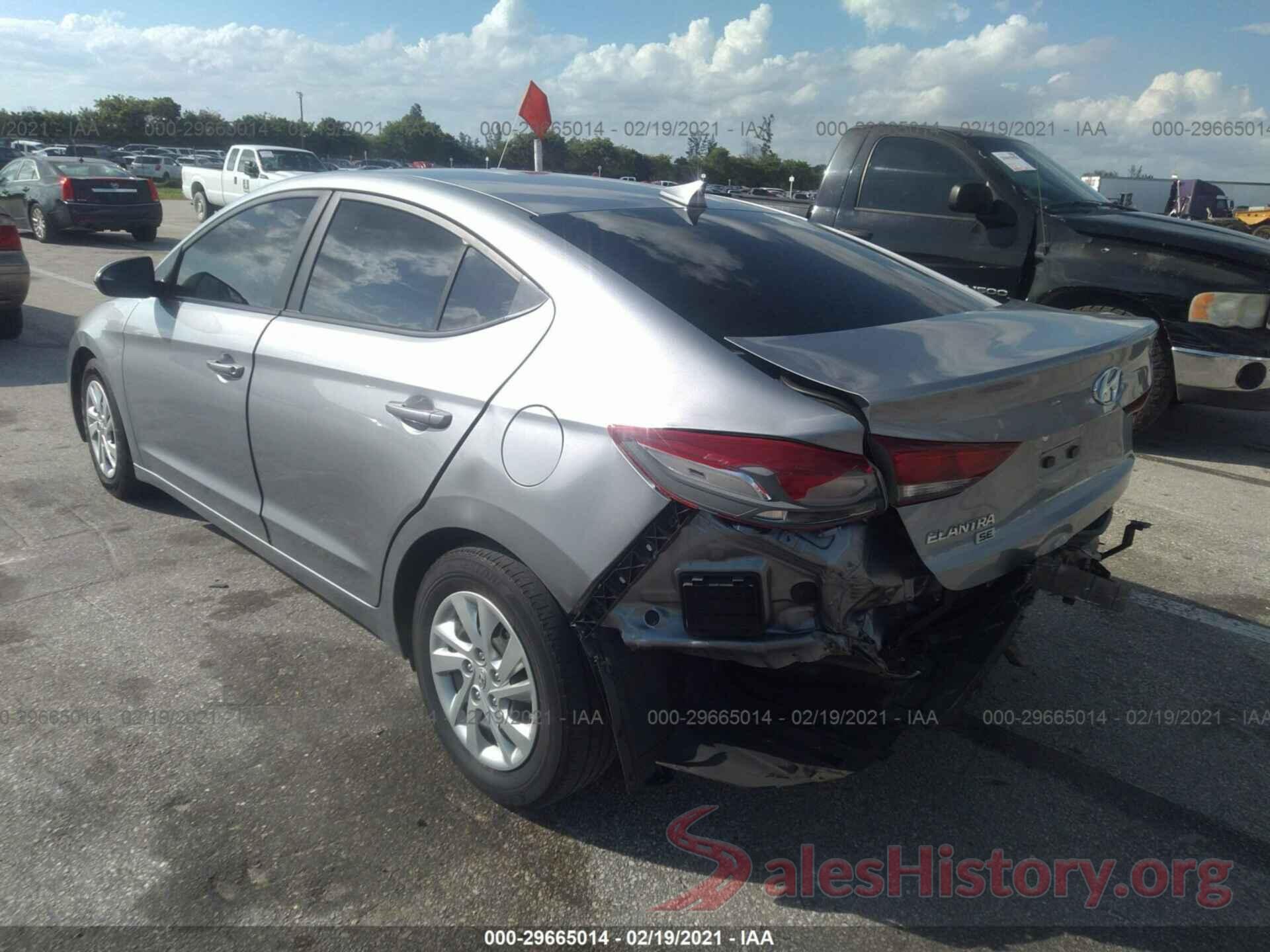 5NPD74LF3JH398961 2018 HYUNDAI ELANTRA