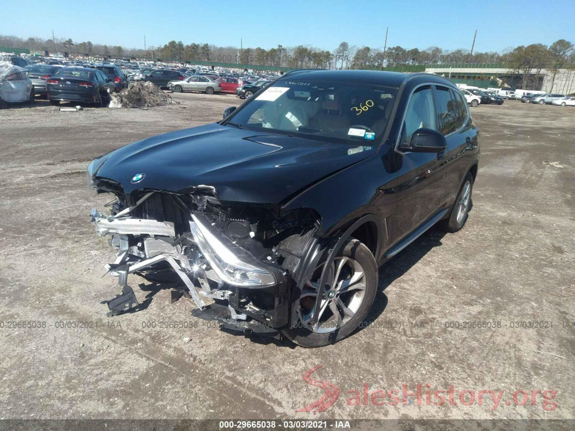 5UXTY5C08L9C80332 2020 BMW X3