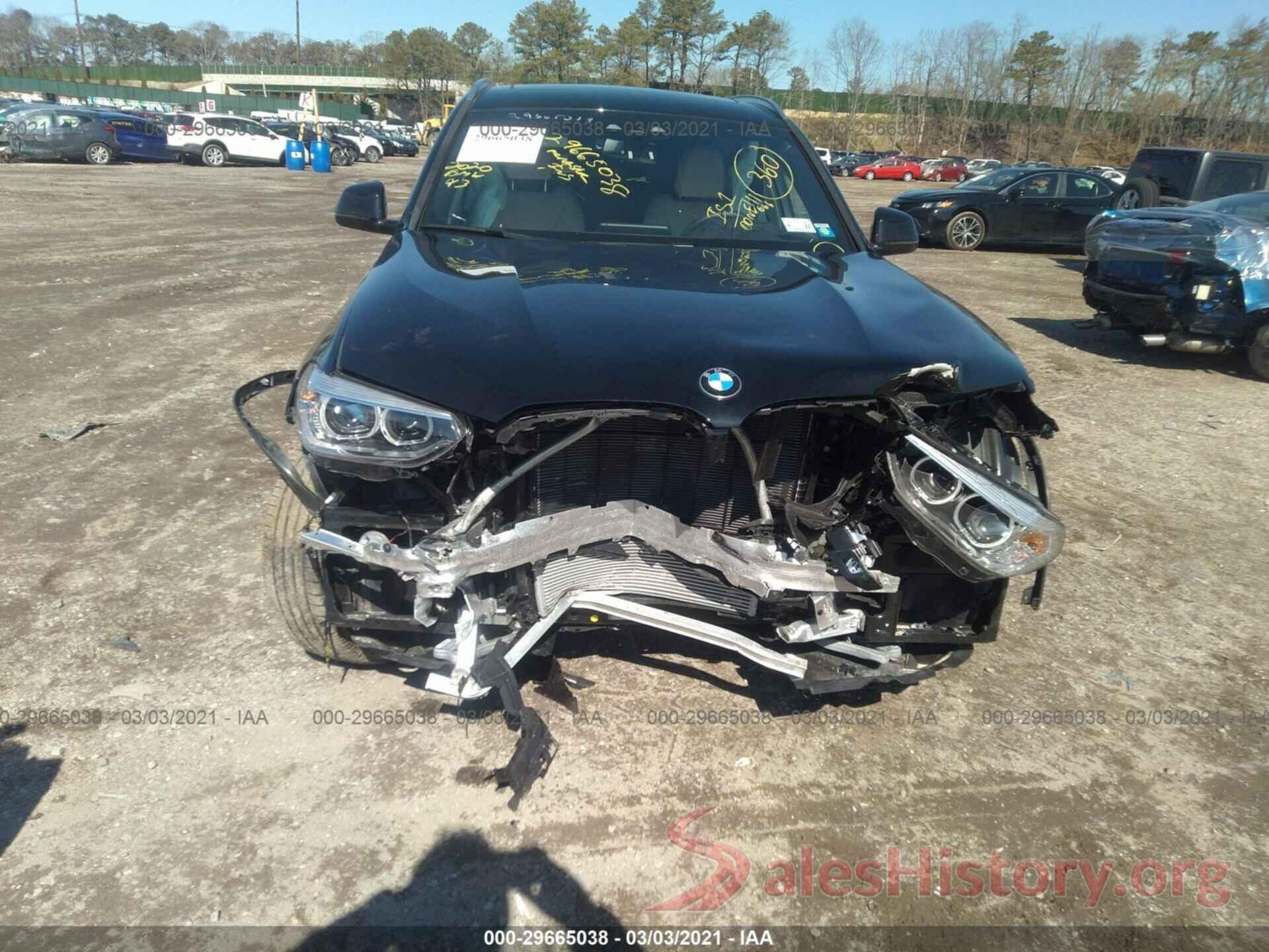 5UXTY5C08L9C80332 2020 BMW X3