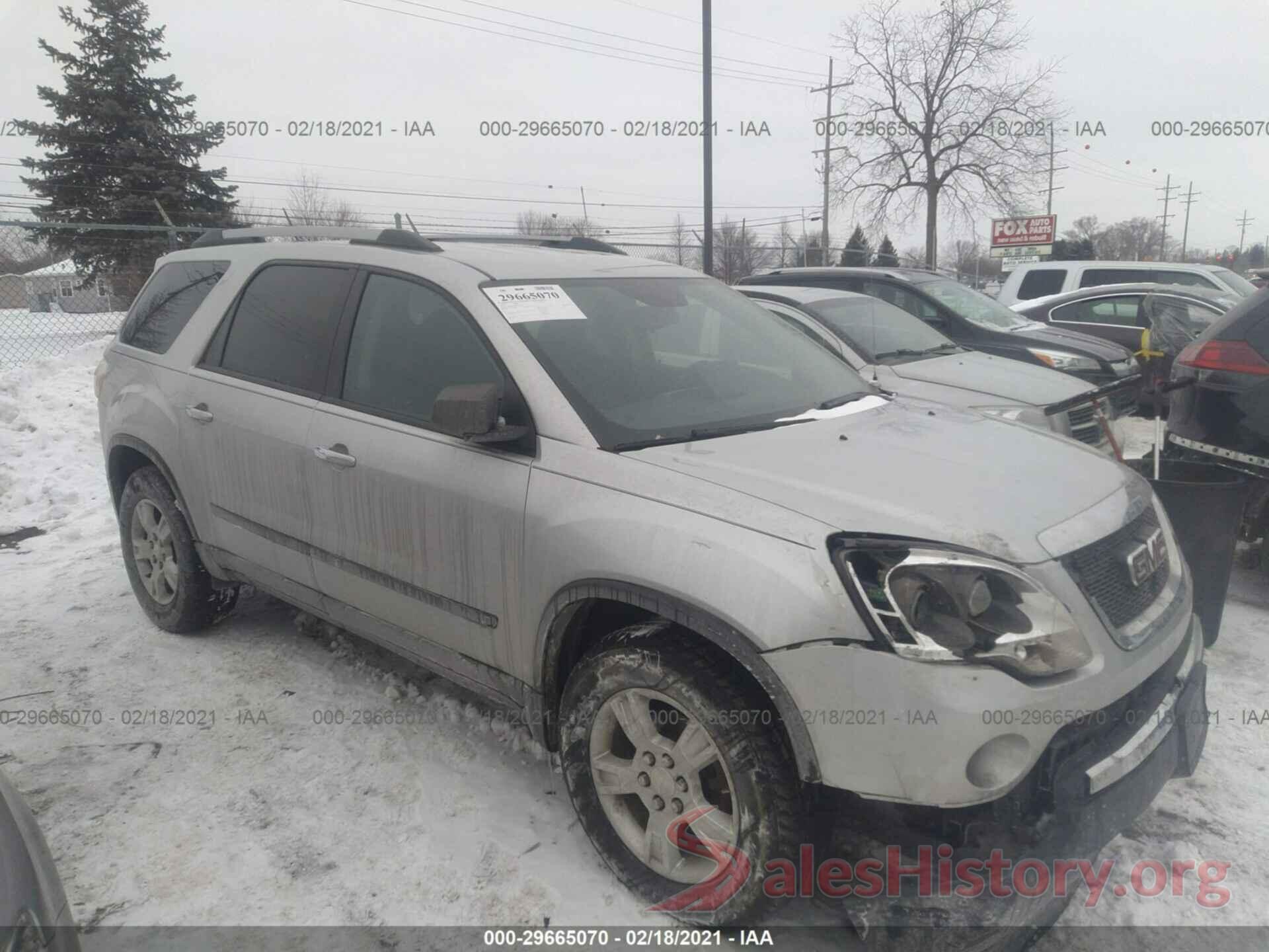 2T3WFREV1HW316824 2010 GMC ACADIA