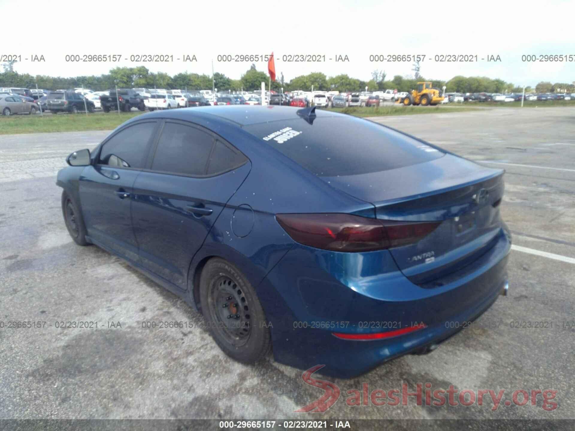 5NPD74LF4HH126655 2017 HYUNDAI ELANTRA