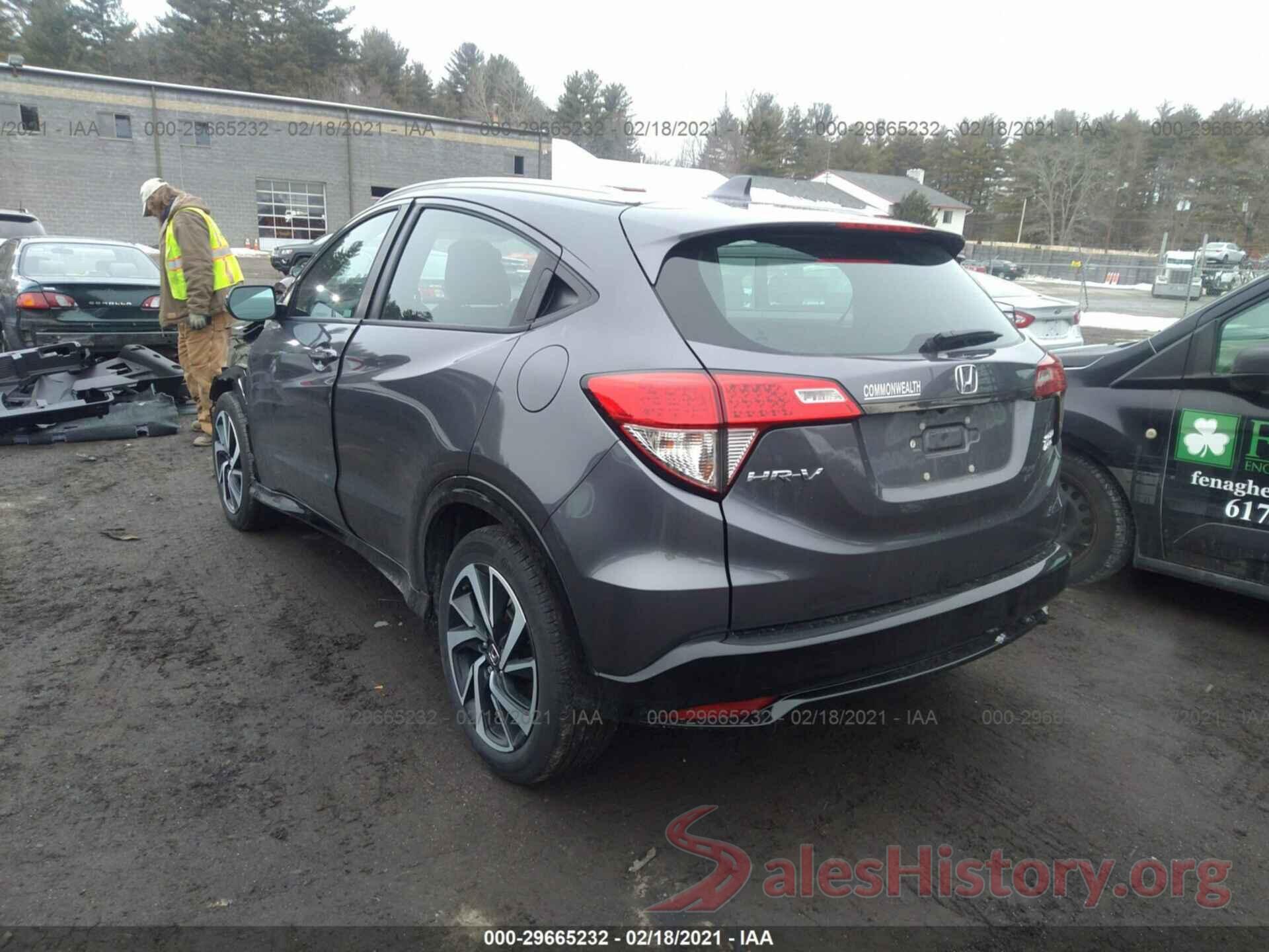 3CZRU6H13KM739255 2019 HONDA HR-V