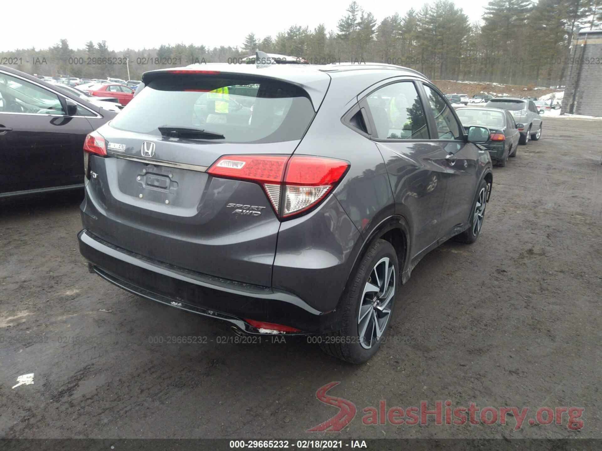 3CZRU6H13KM739255 2019 HONDA HR-V