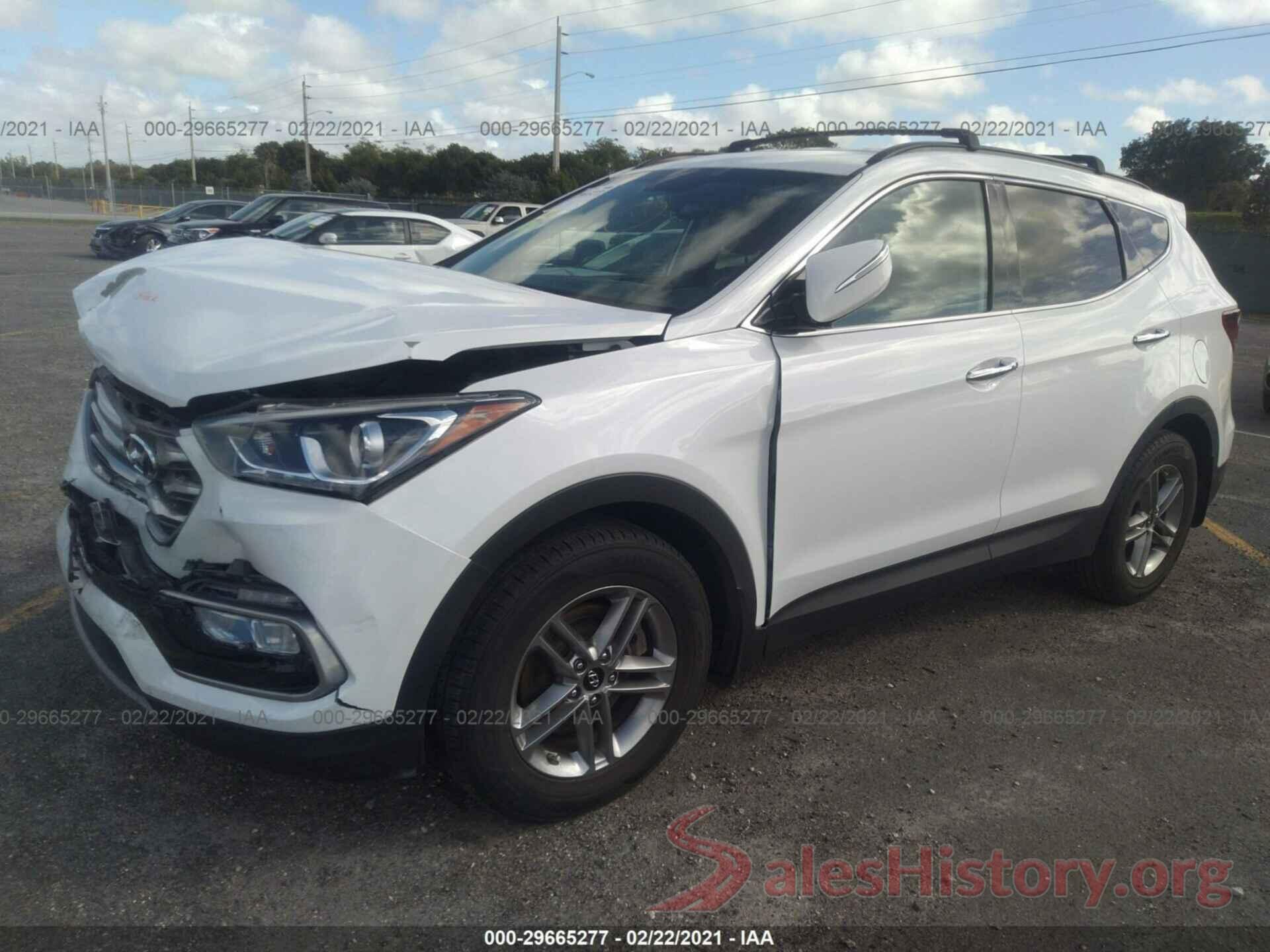 5NMZU3LB2JH067405 2018 HYUNDAI SANTA FE SPORT