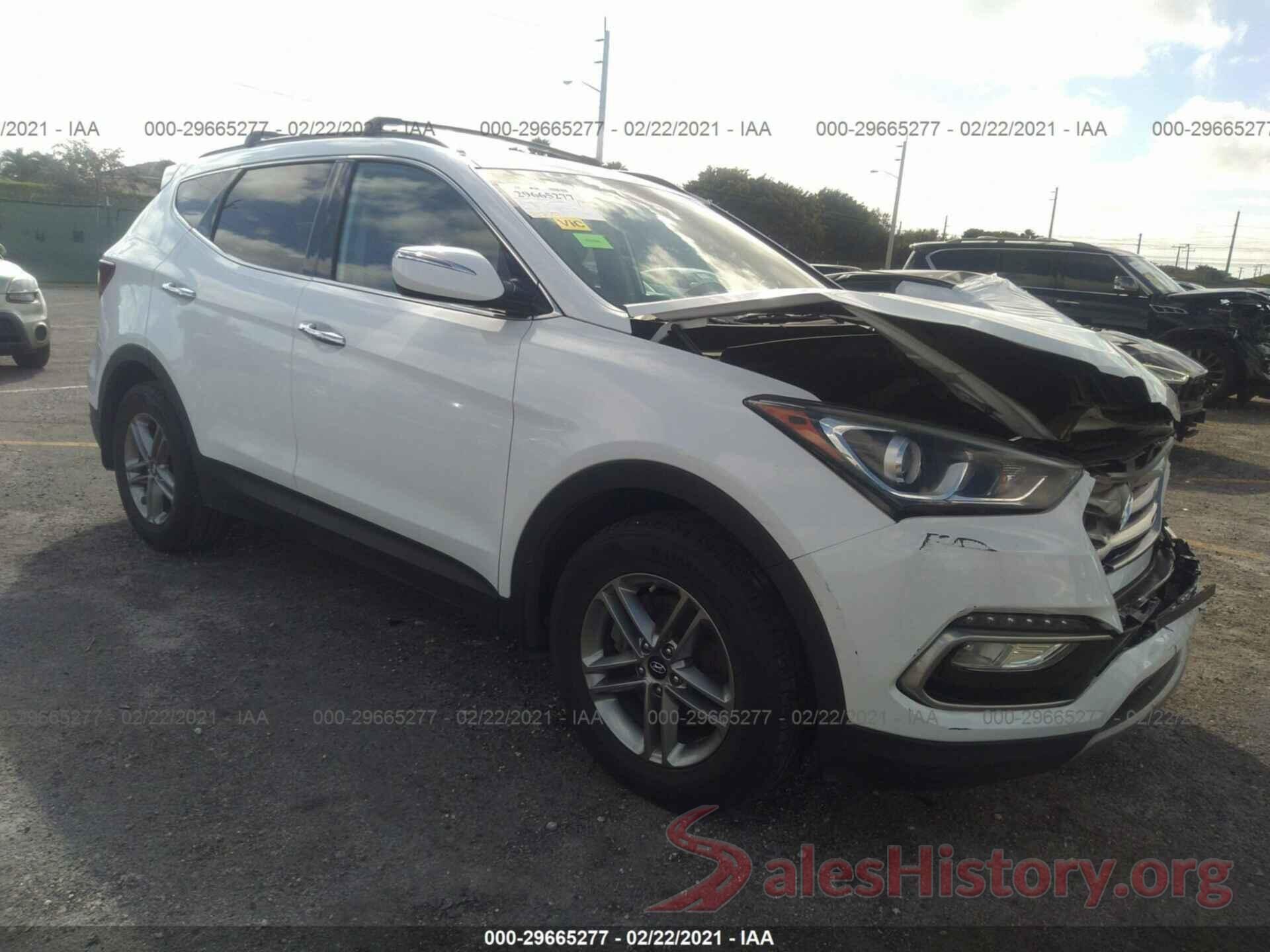 5NMZU3LB2JH067405 2018 HYUNDAI SANTA FE SPORT