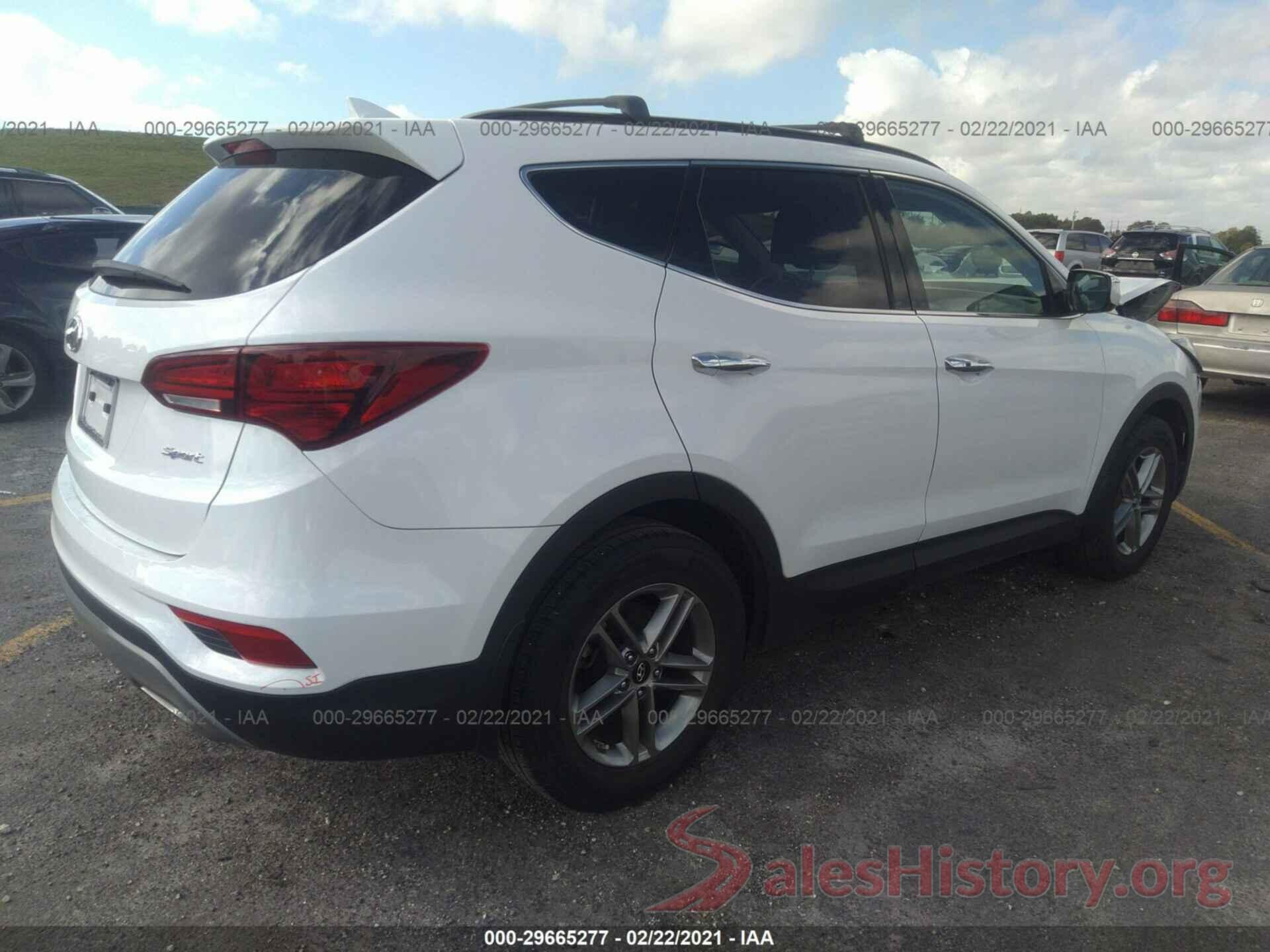 5NMZU3LB2JH067405 2018 HYUNDAI SANTA FE SPORT