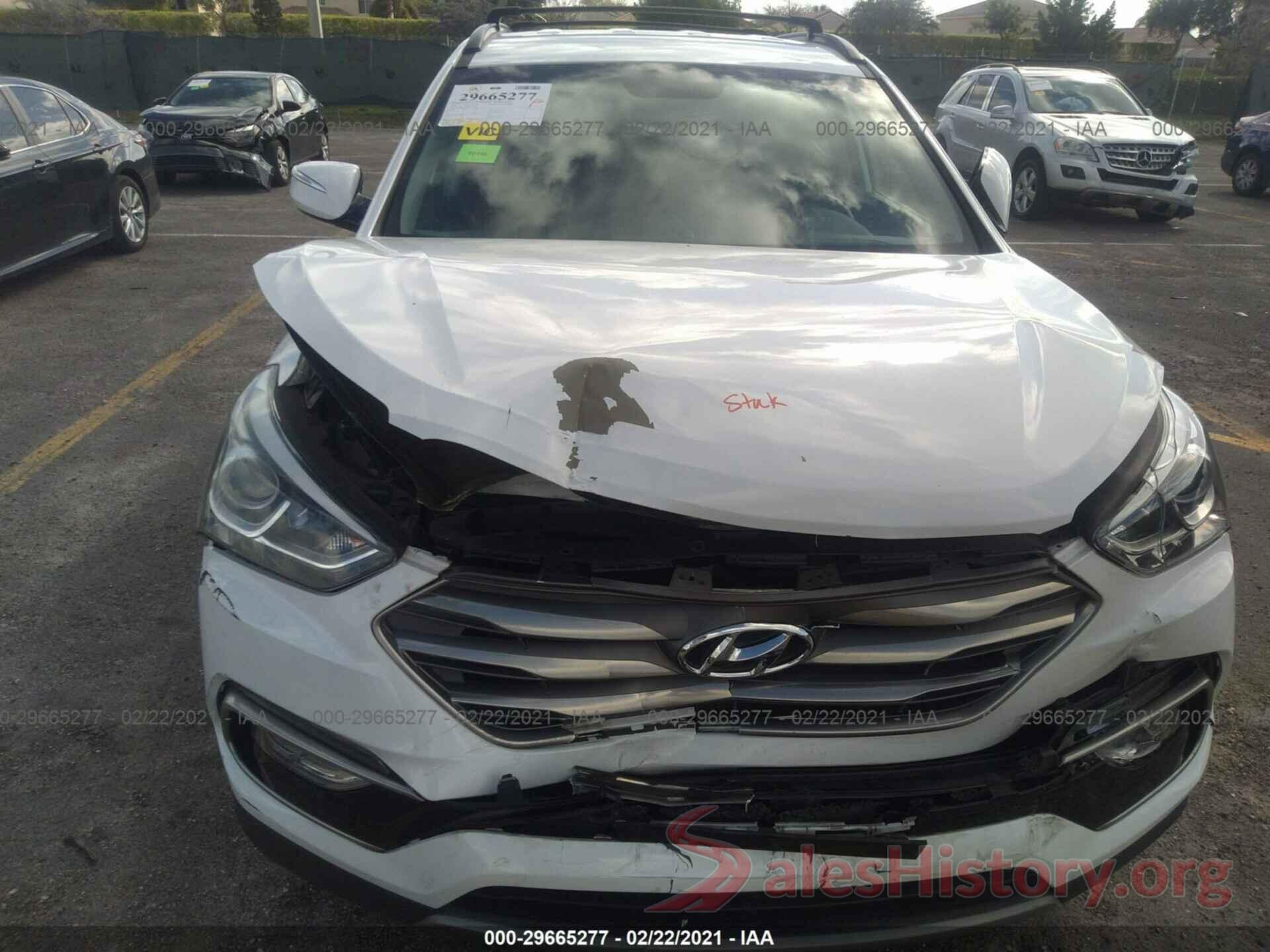 5NMZU3LB2JH067405 2018 HYUNDAI SANTA FE SPORT