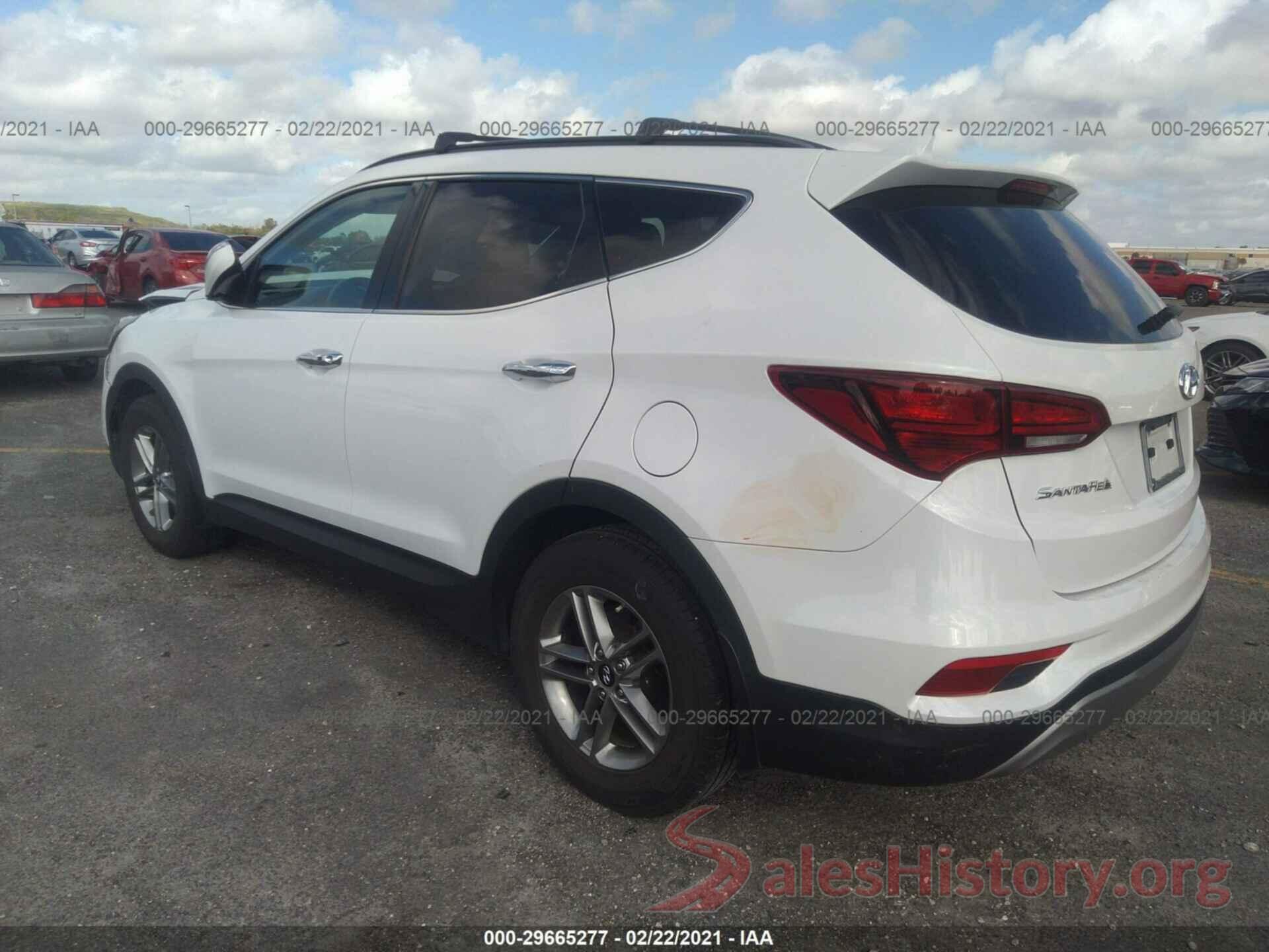 5NMZU3LB2JH067405 2018 HYUNDAI SANTA FE SPORT